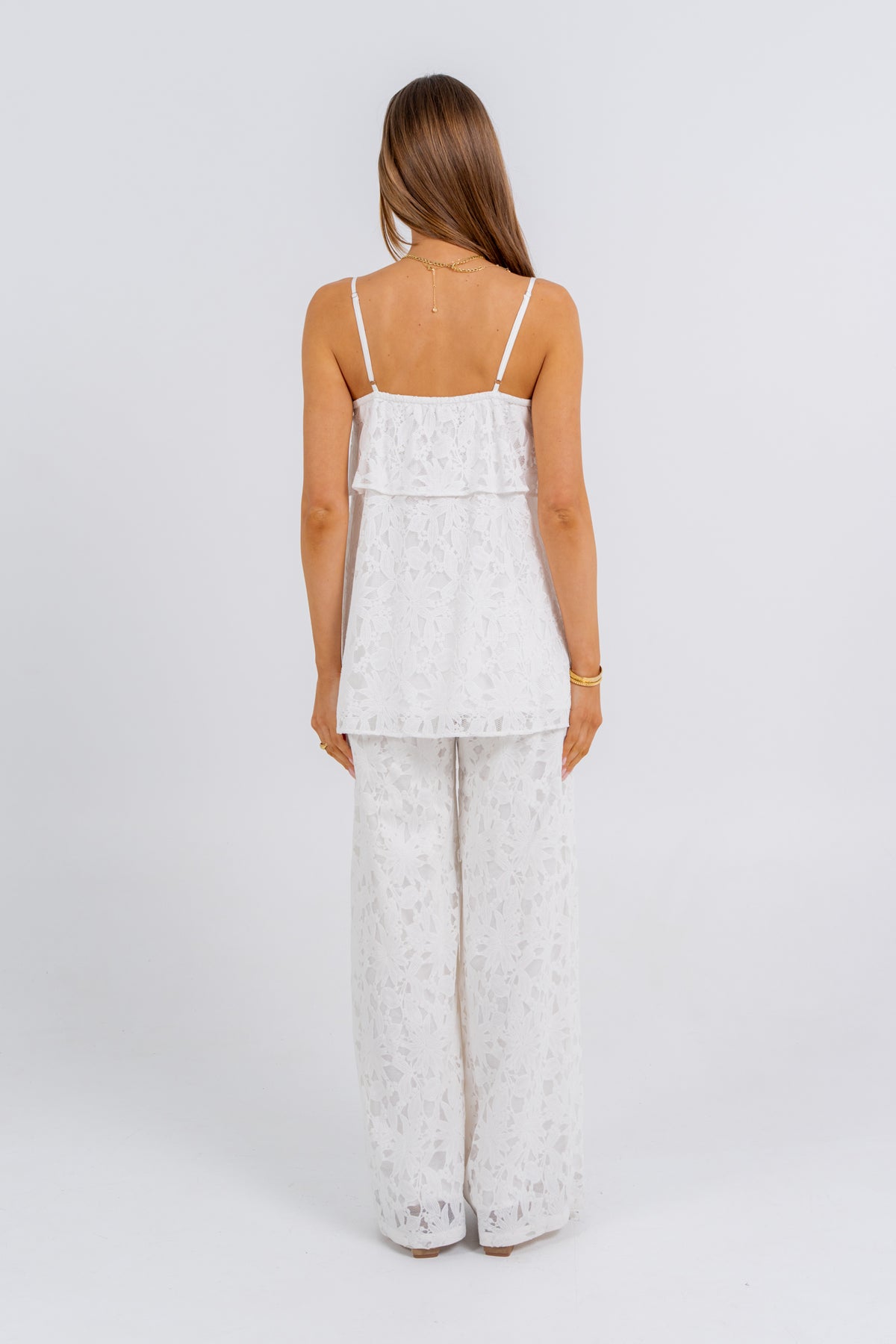 Beatrix Lace Set White