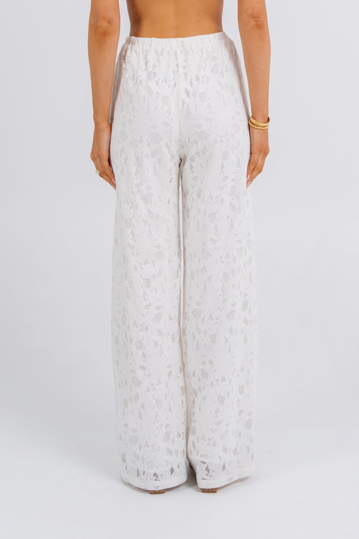 Beatrix Lace Set White