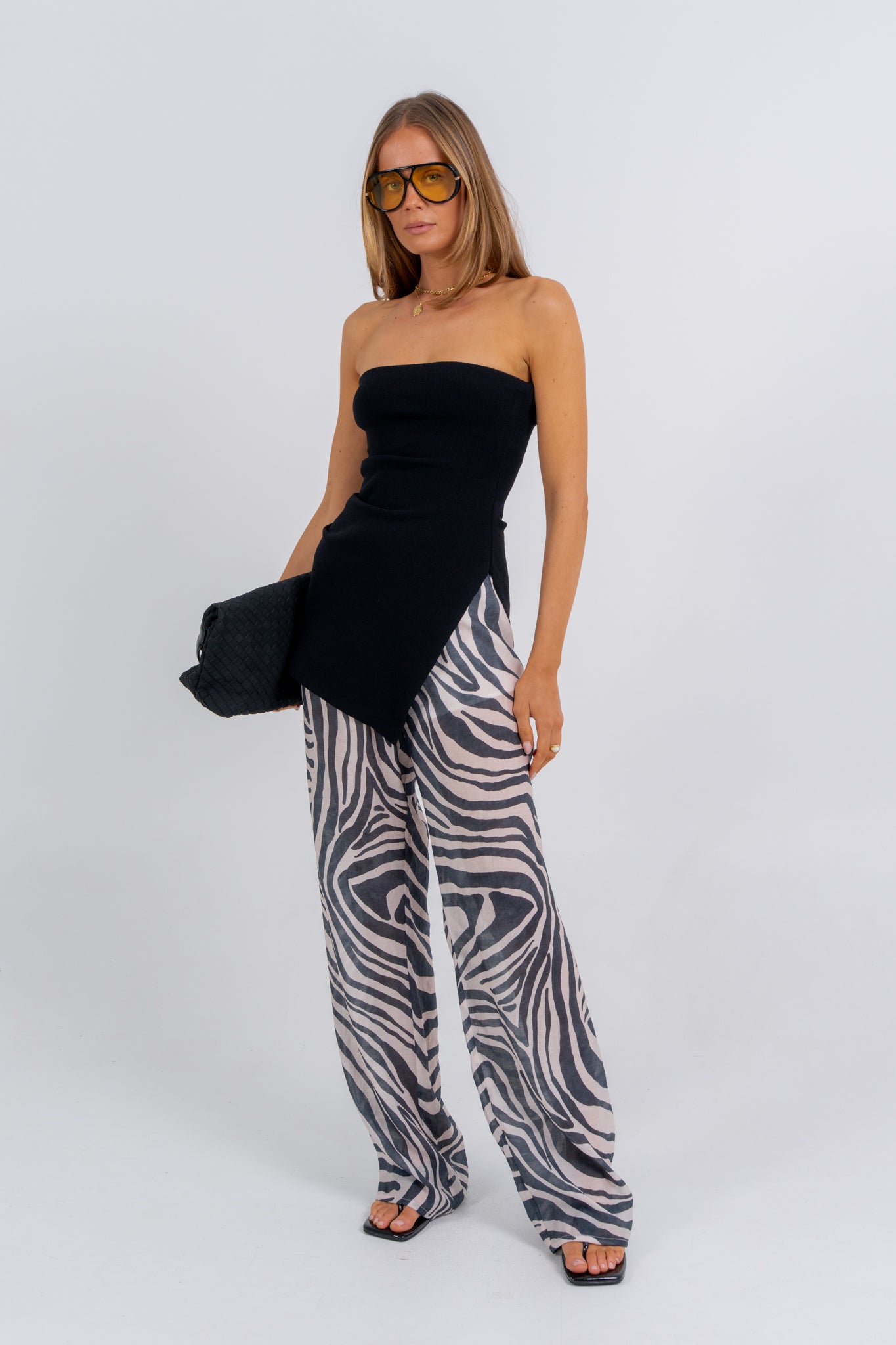 Elcie Pant Zebra Print