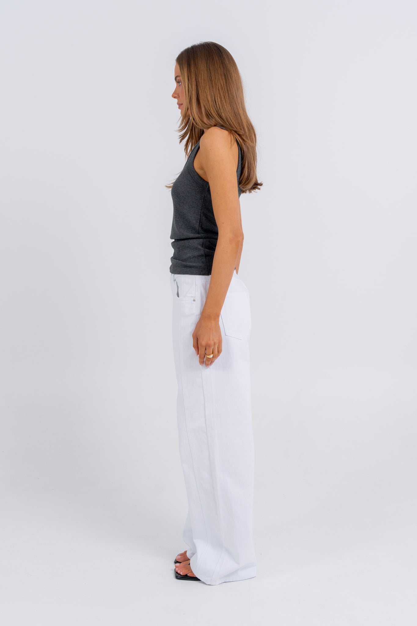 Gemma Tank Charcoal