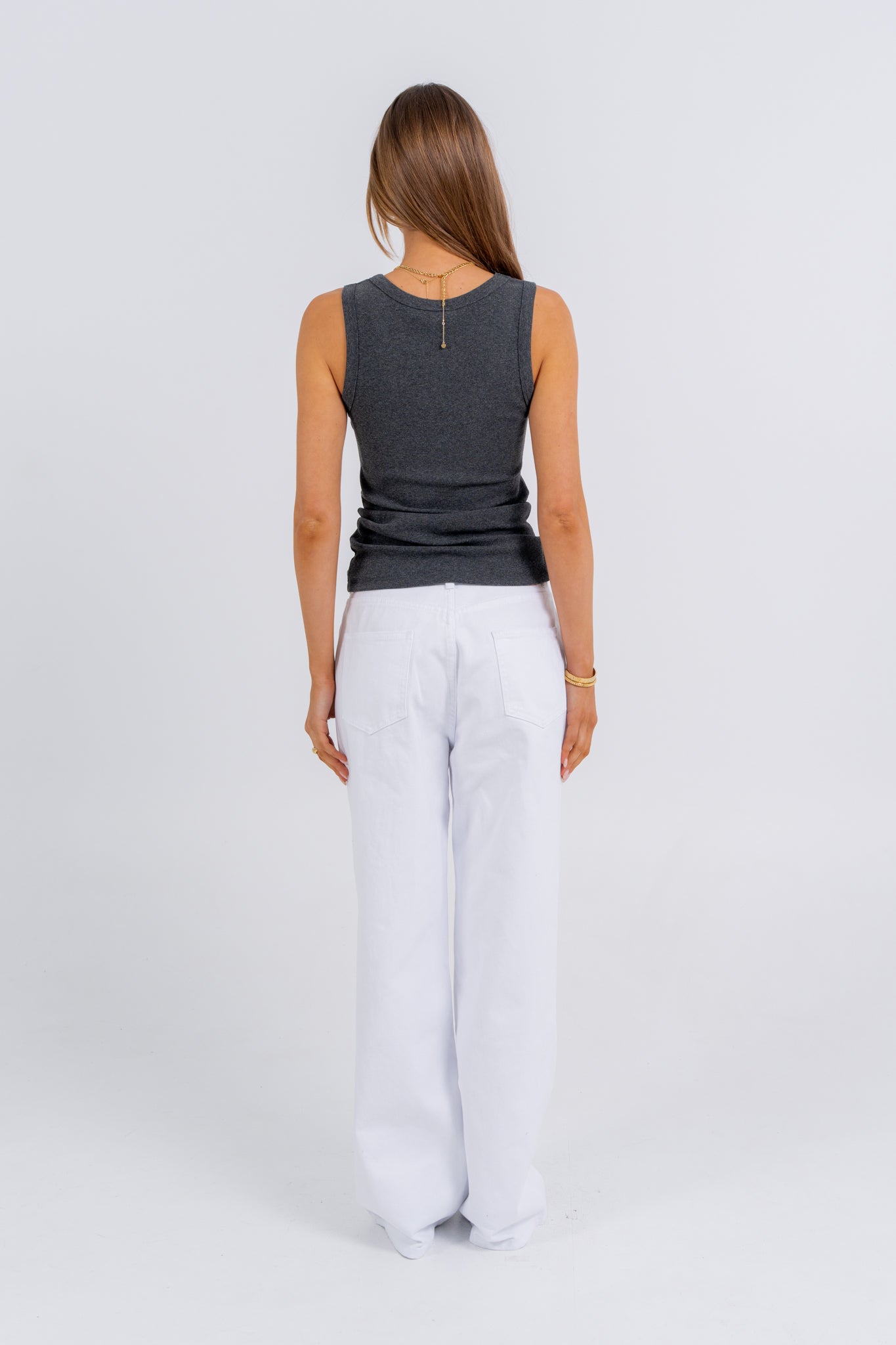 Gemma Tank Charcoal