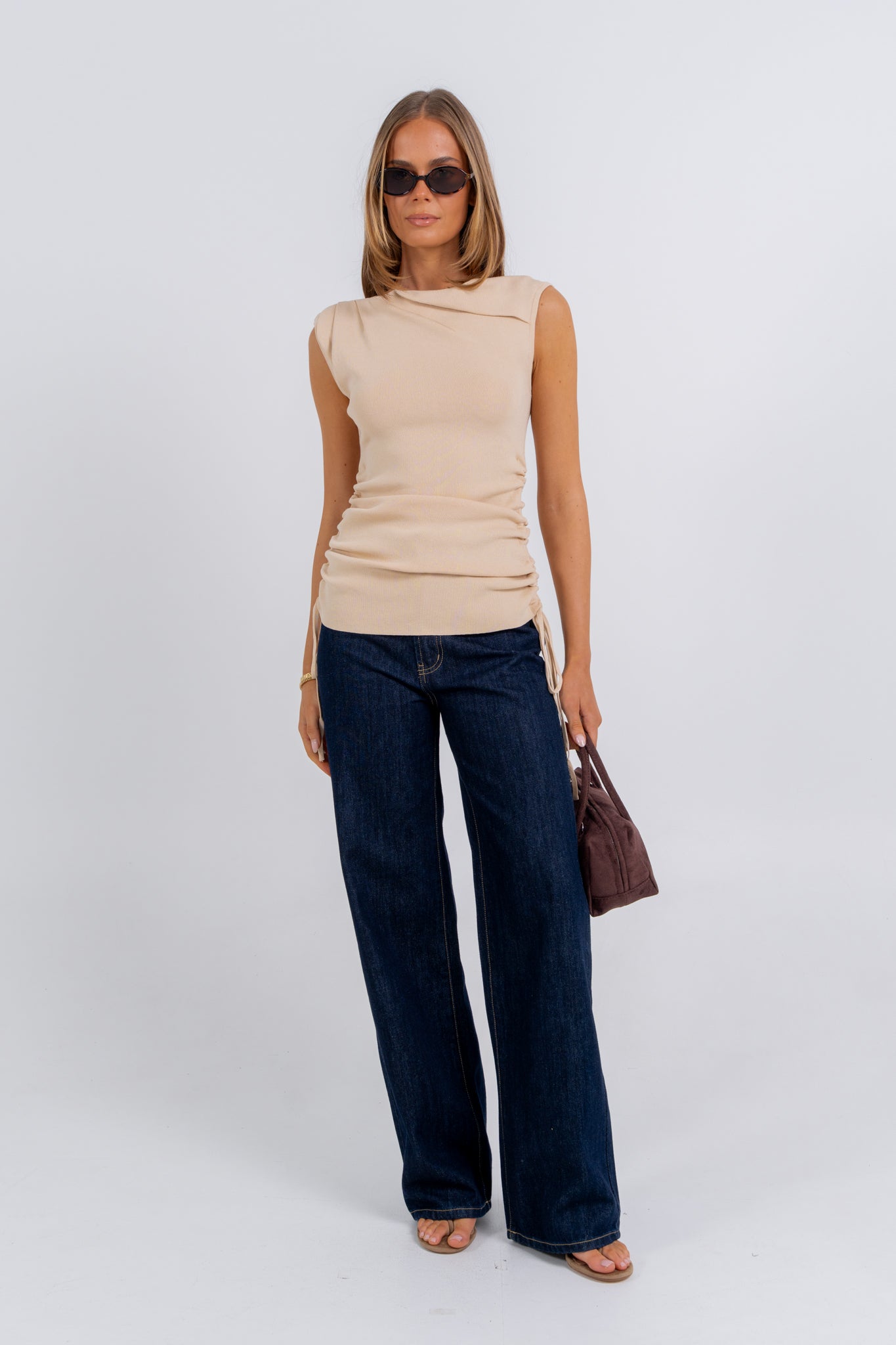 Harlin Top Beige