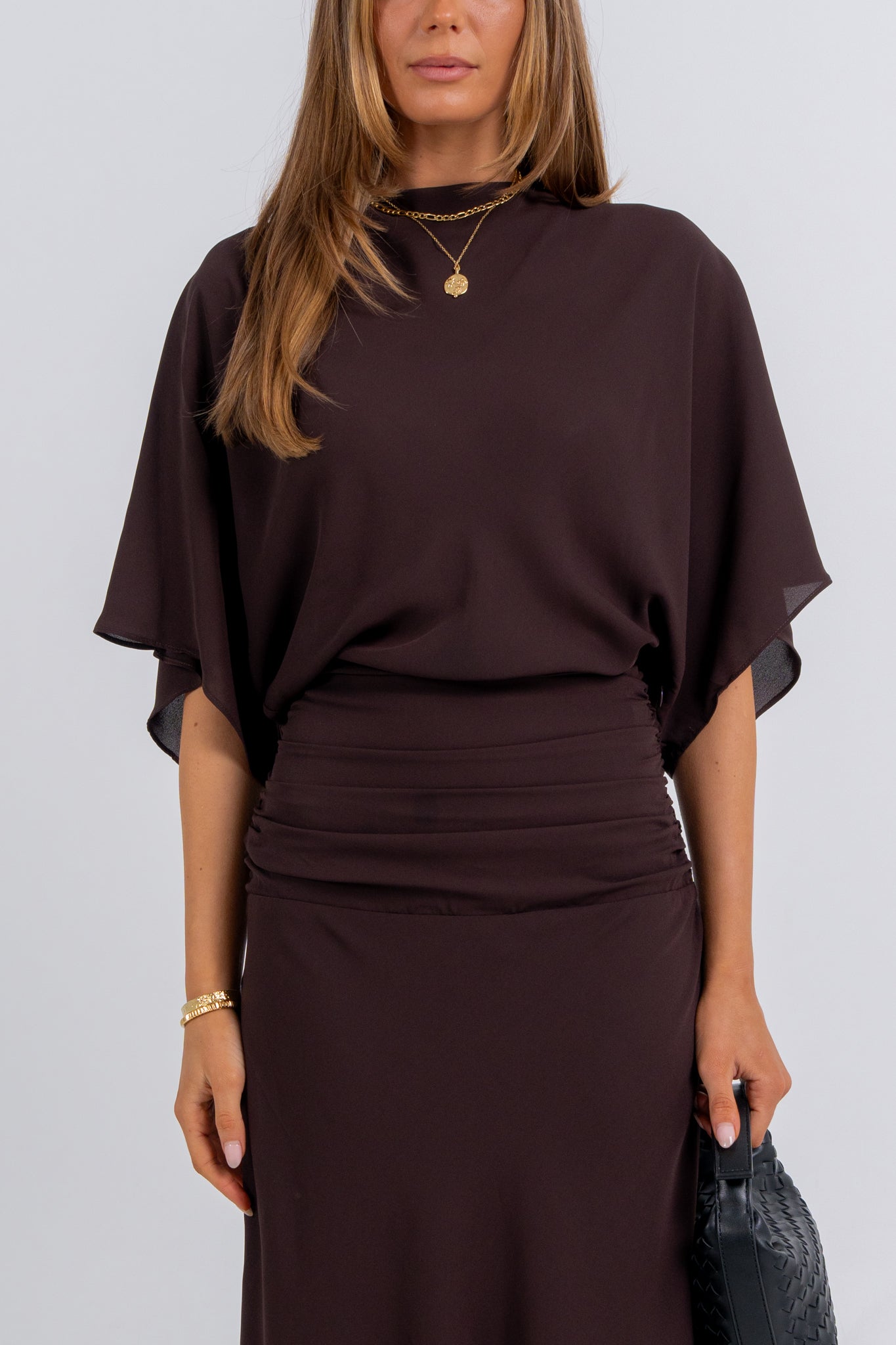 Kitta Maxi Dress Chocolate