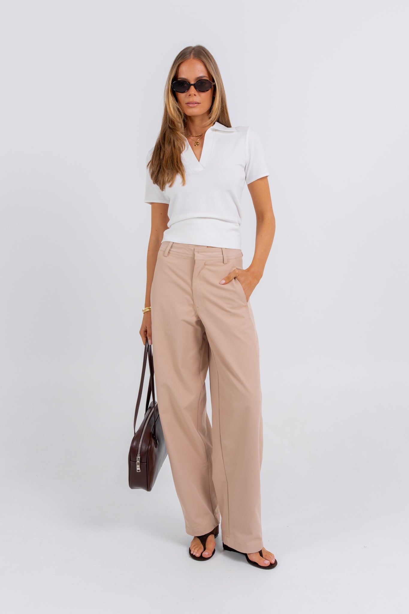 Wednesday Top White
