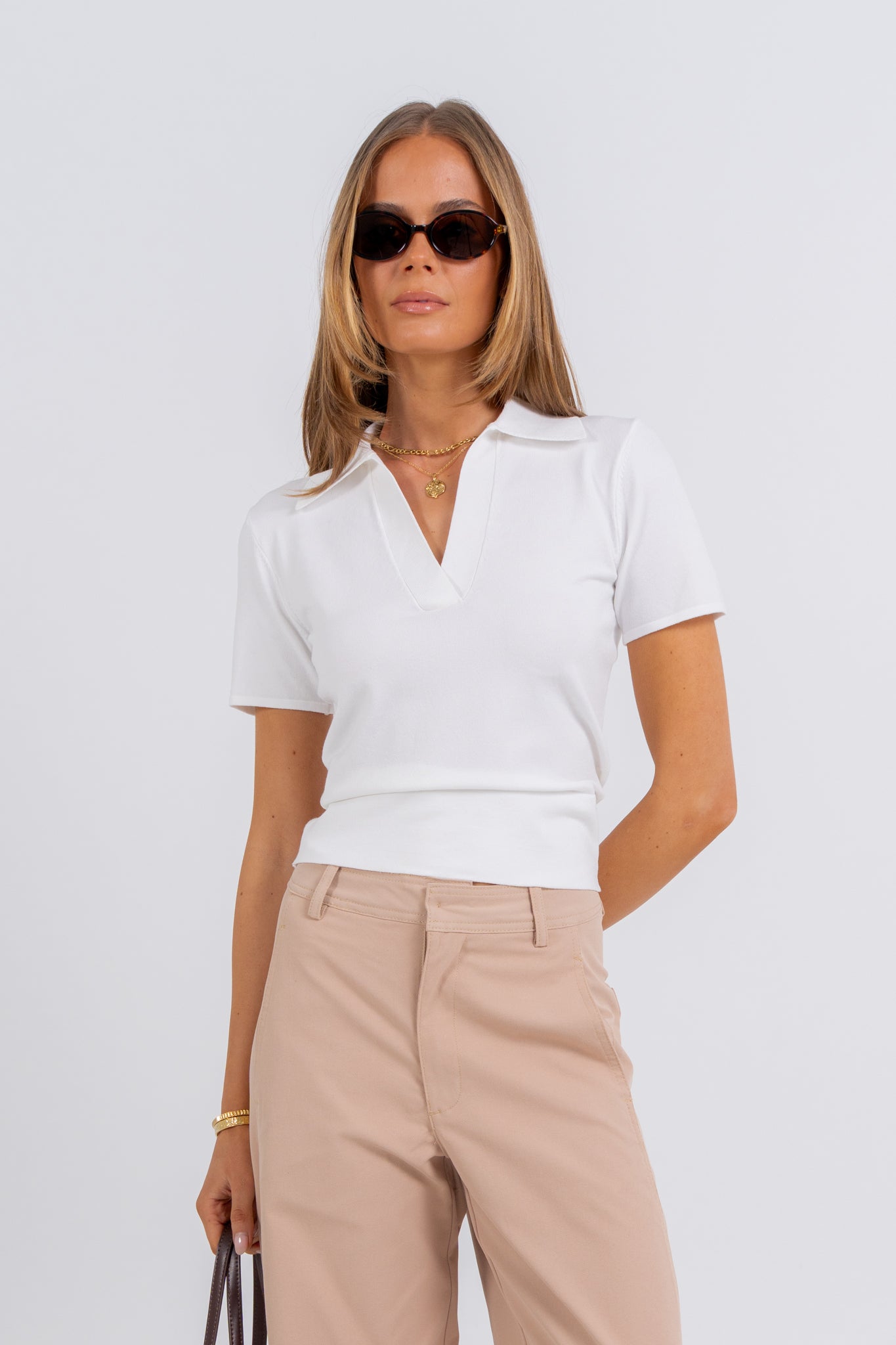 Wednesday Top White