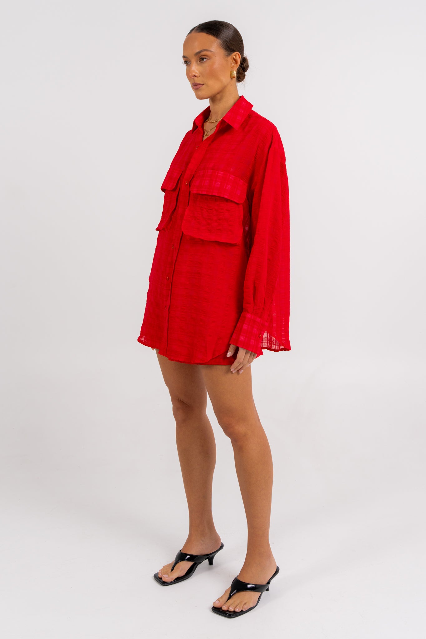 Elka Shirt Red
