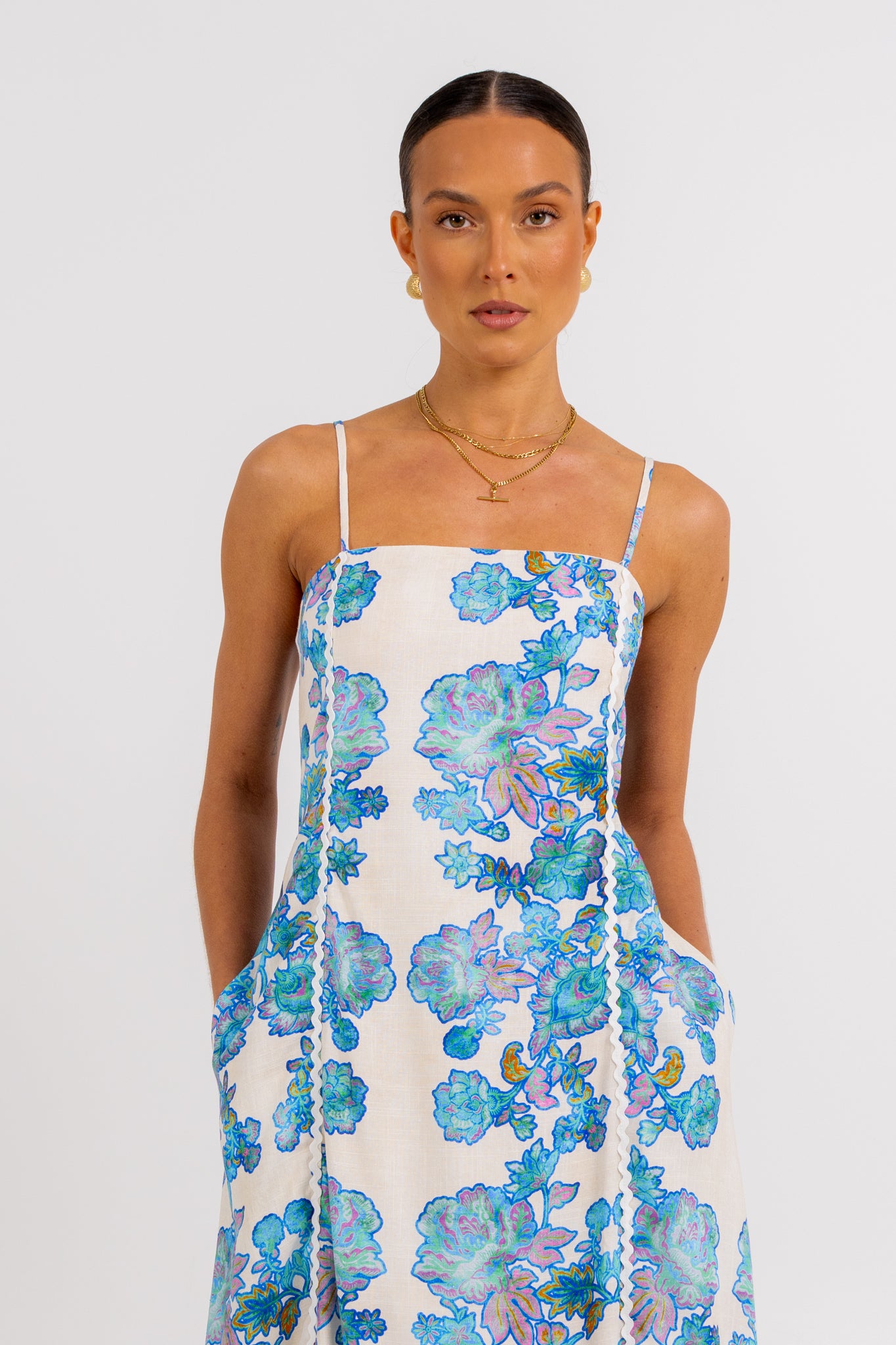 Grazie Maxi Dress Inkora Print