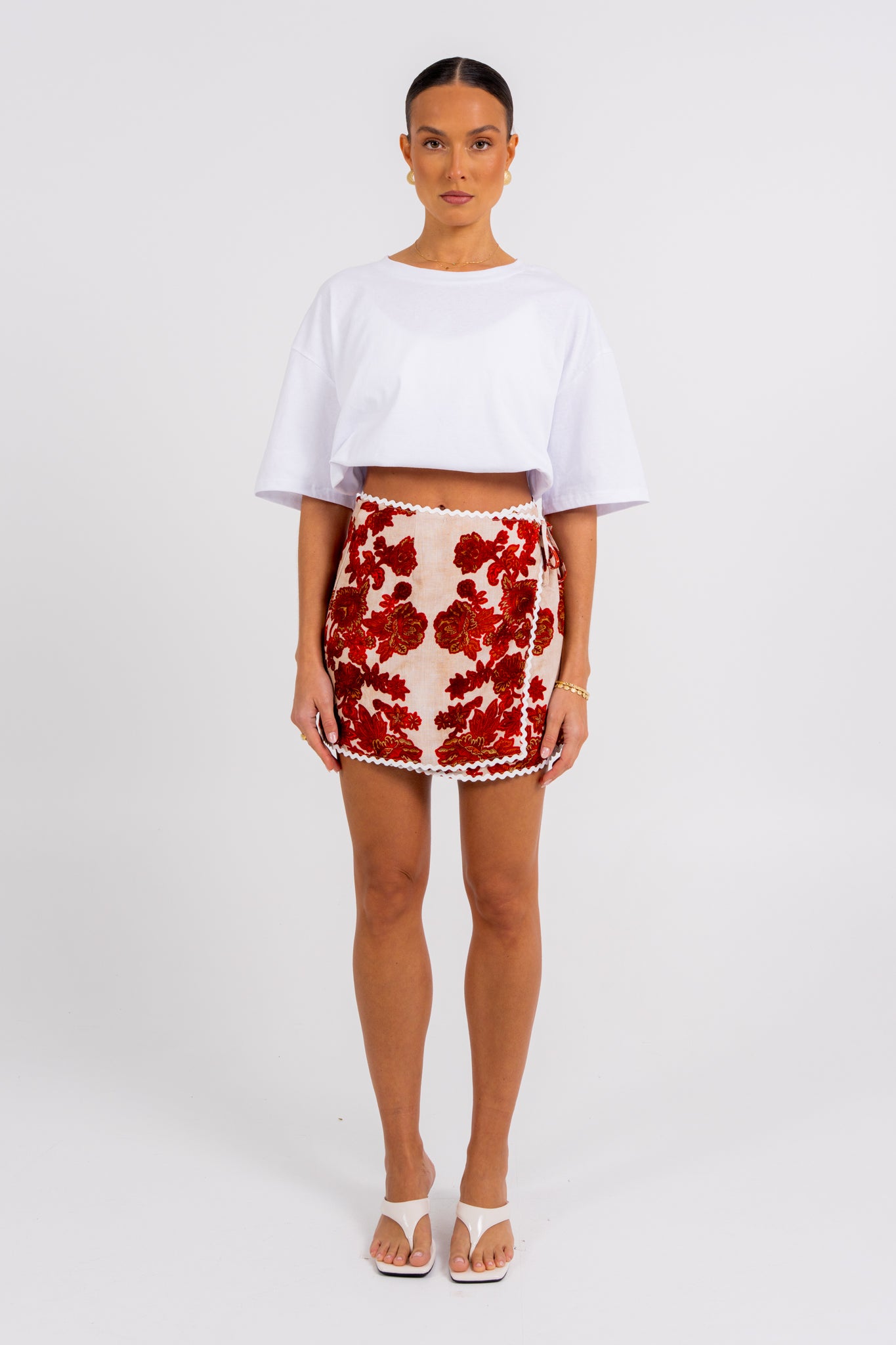 Ivy Mini Skirt Avenelle Print