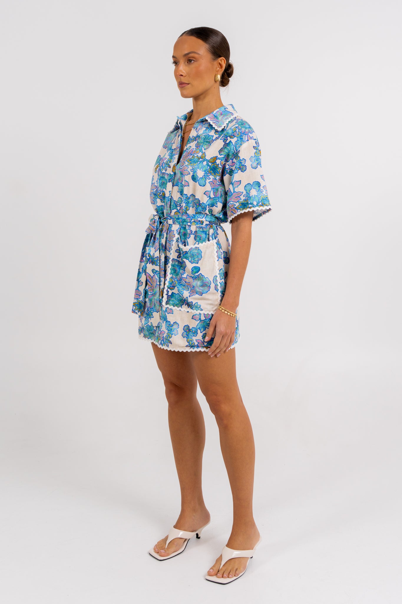 Bello Mini Dress Inkora Print