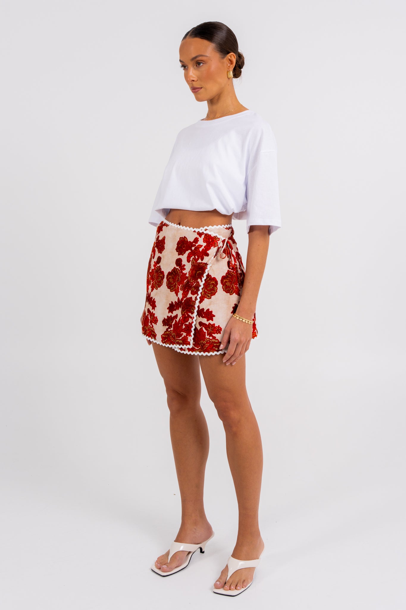 Ivy Mini Skirt Avenelle Print