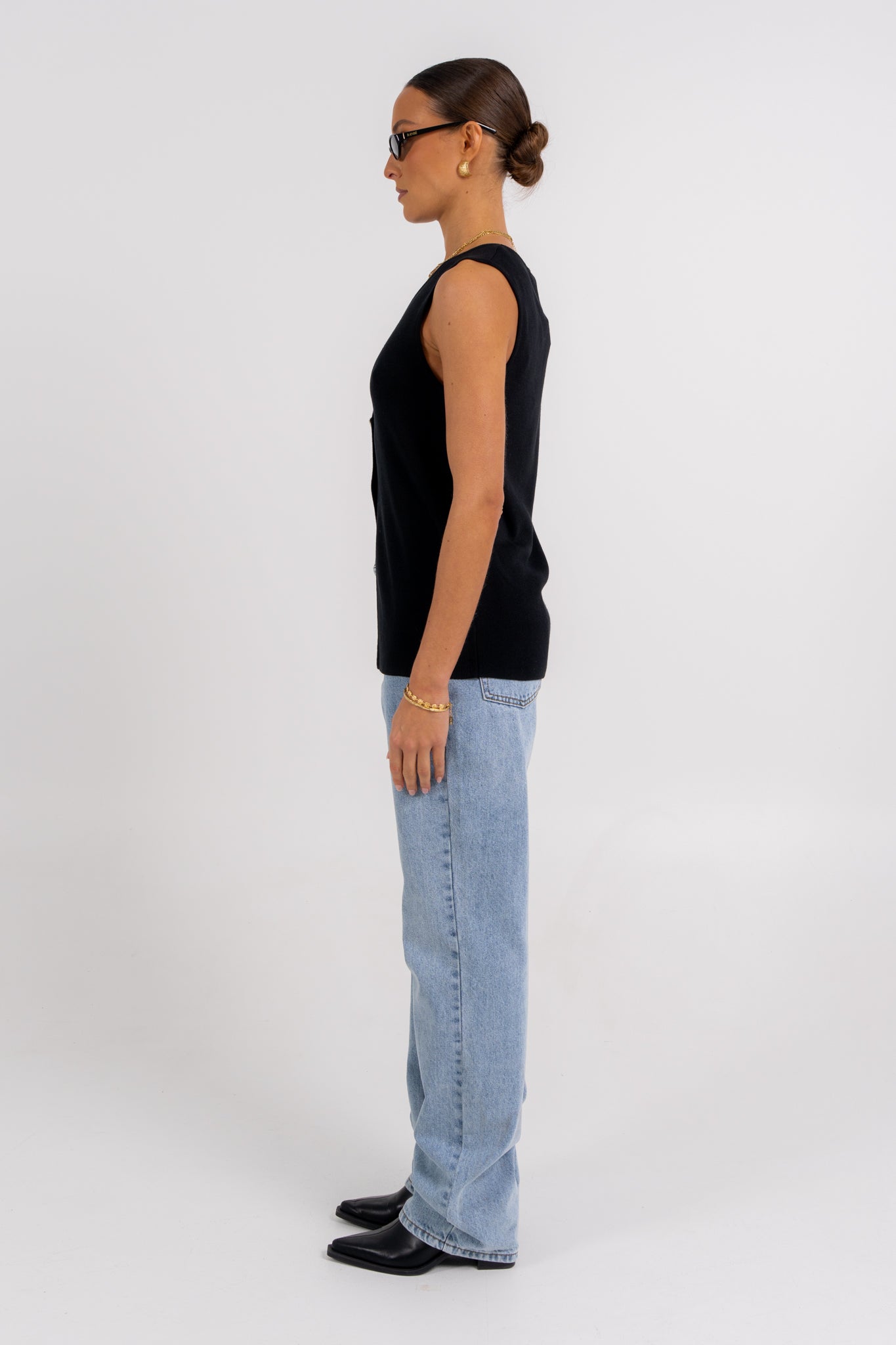 Elena Top Black