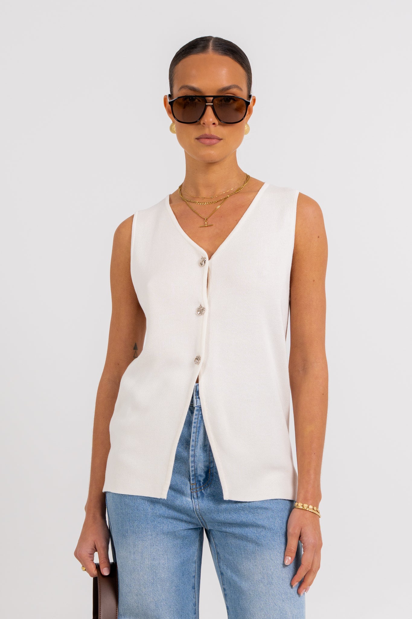Elena Top Cream