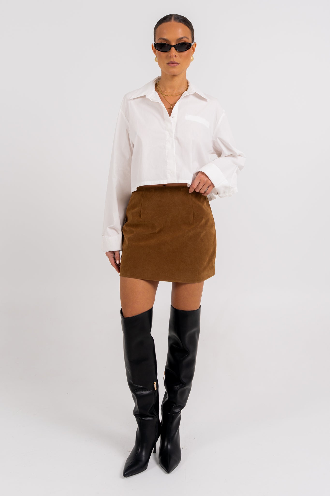 Gina Skirt Tan