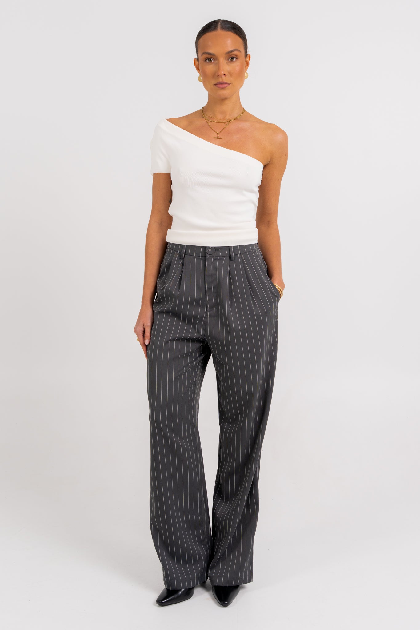 Brea Top White