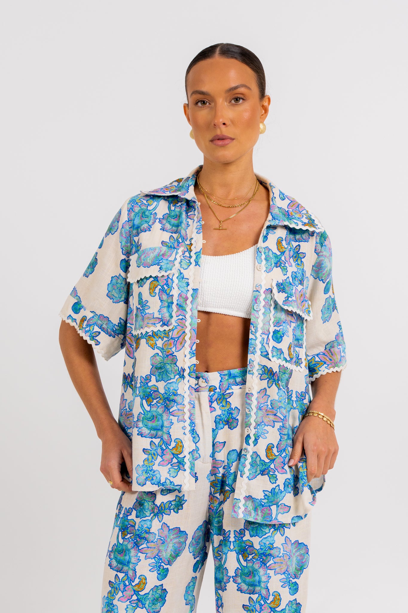 Carina Shirt Inkora Print