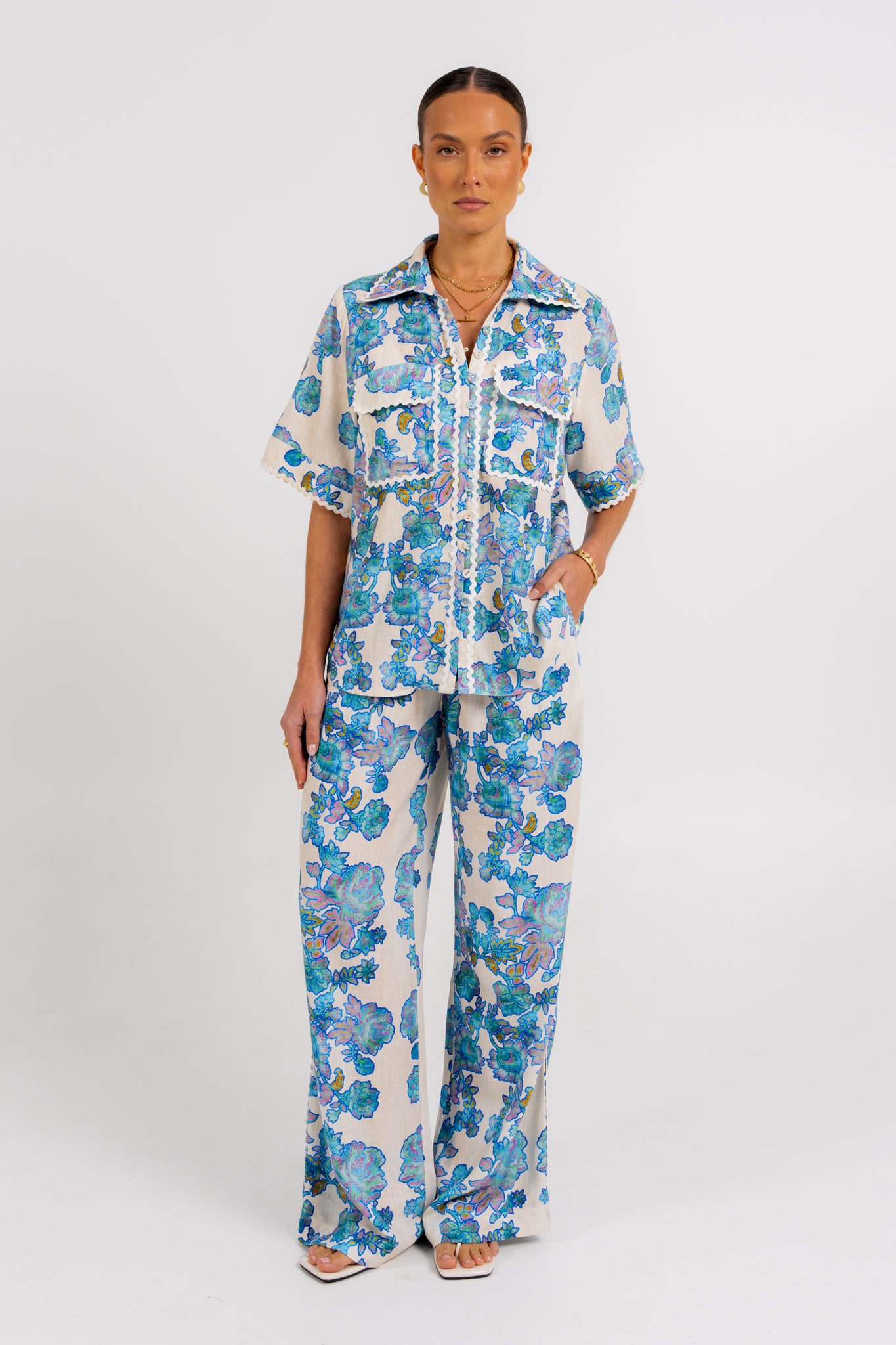 Carina Shirt Inkora Print