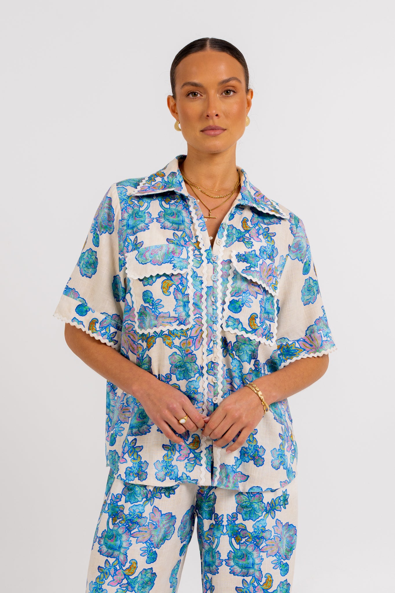 Carina Shirt Inkora Print