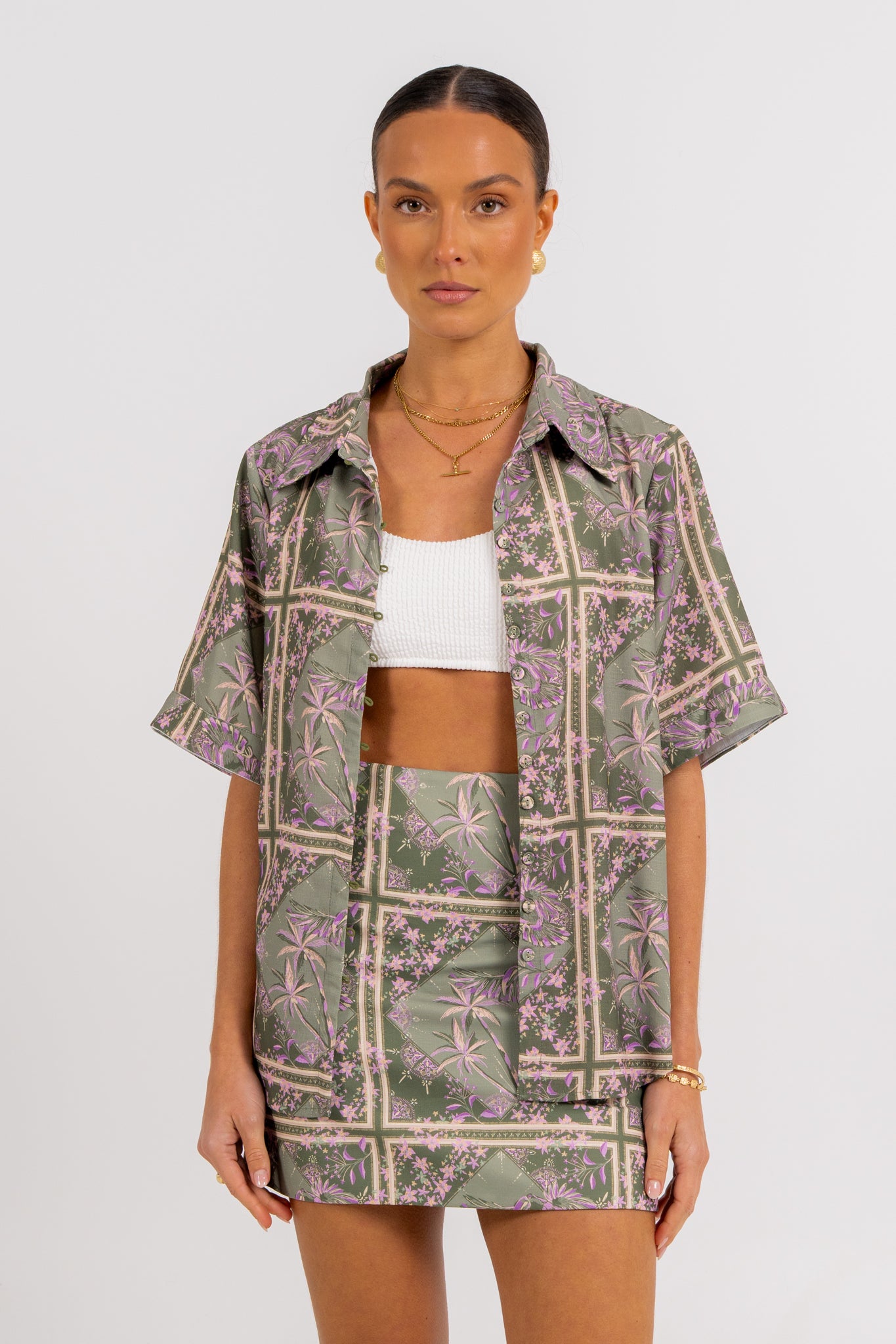 Taman Shirt Toucan Print