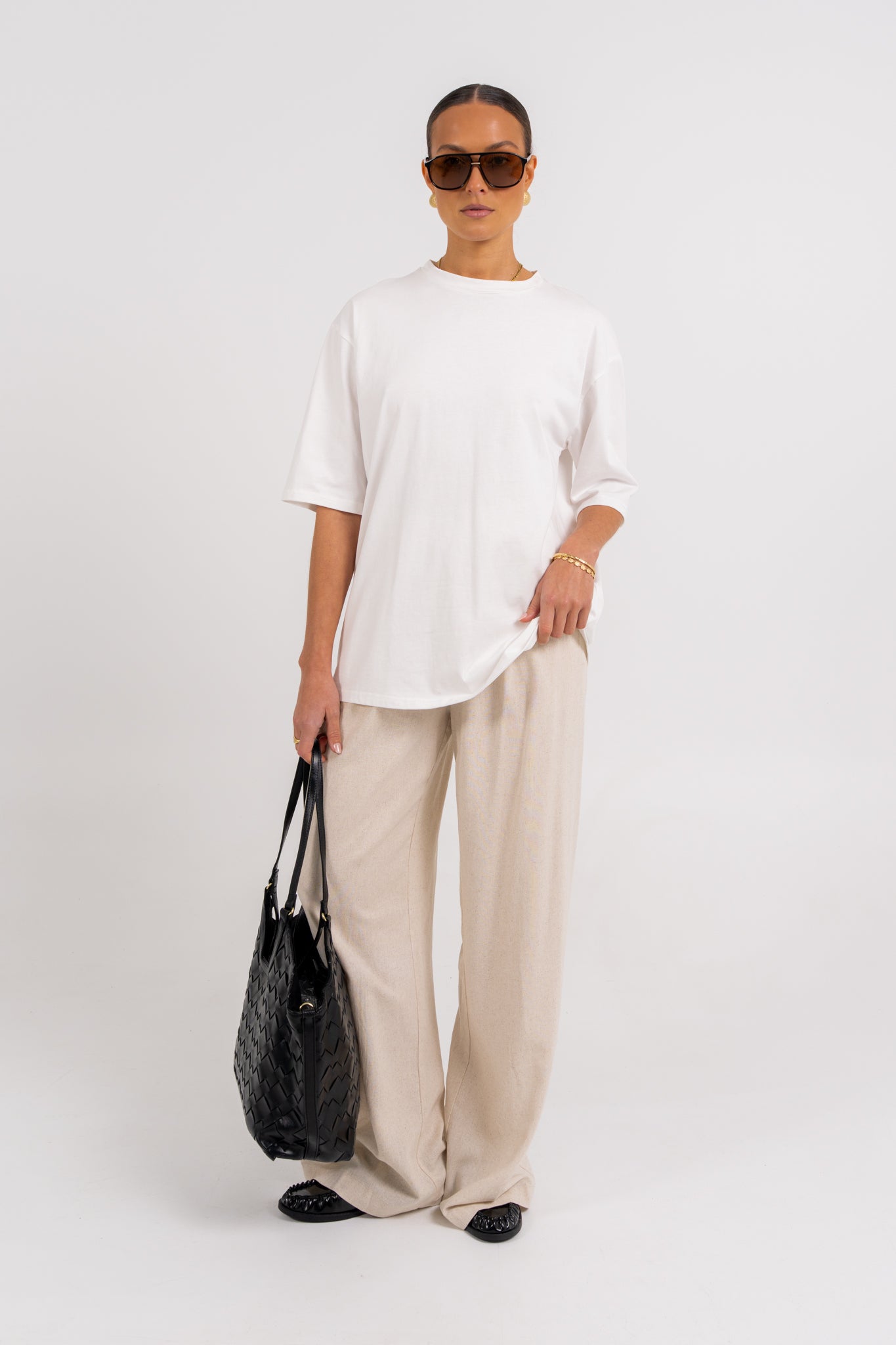 Pazzo Linen Pants Oatmeal