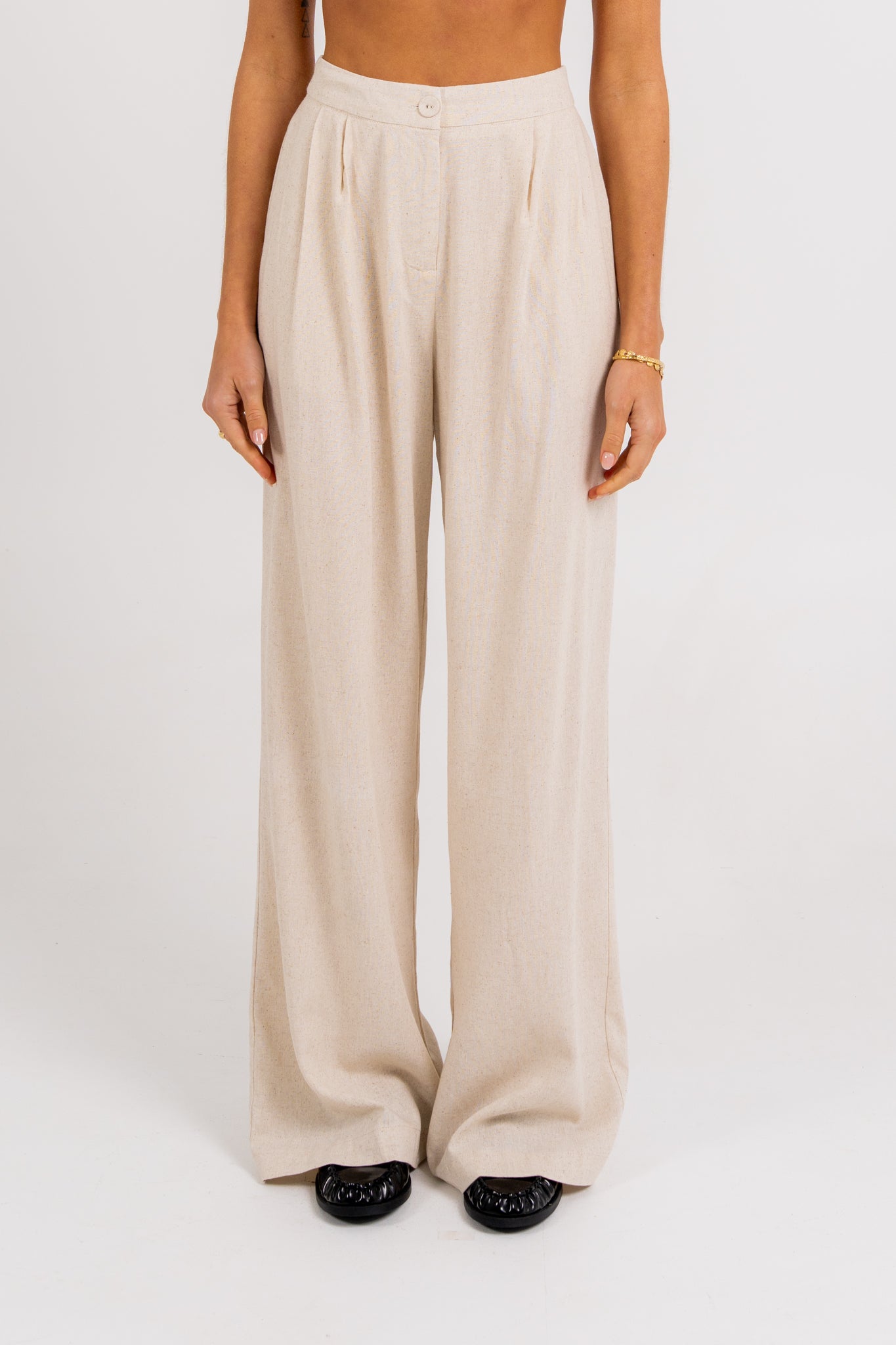 Pazzo Linen Pants Oatmeal