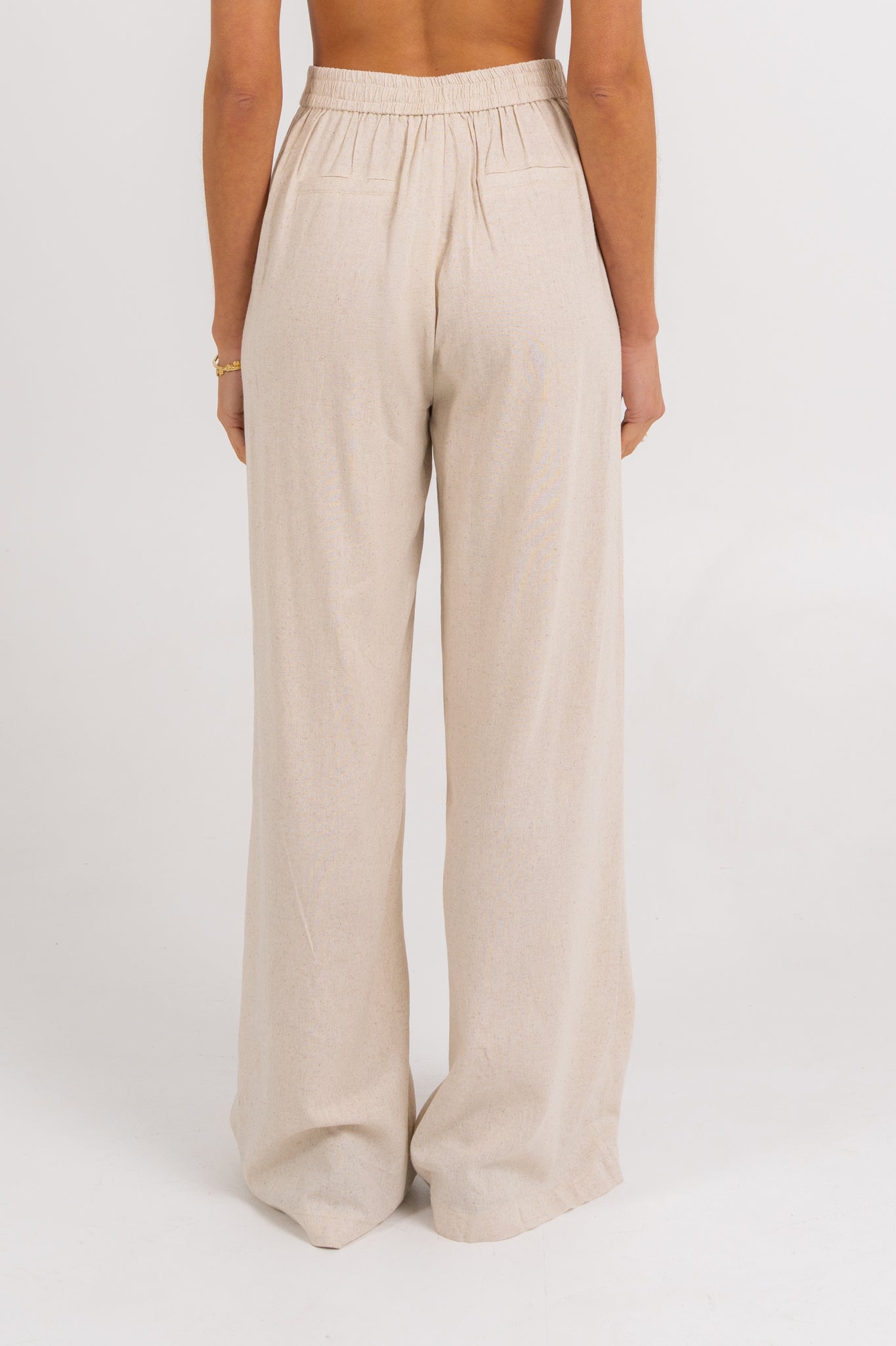 Pazzo Linen Pants Oatmeal