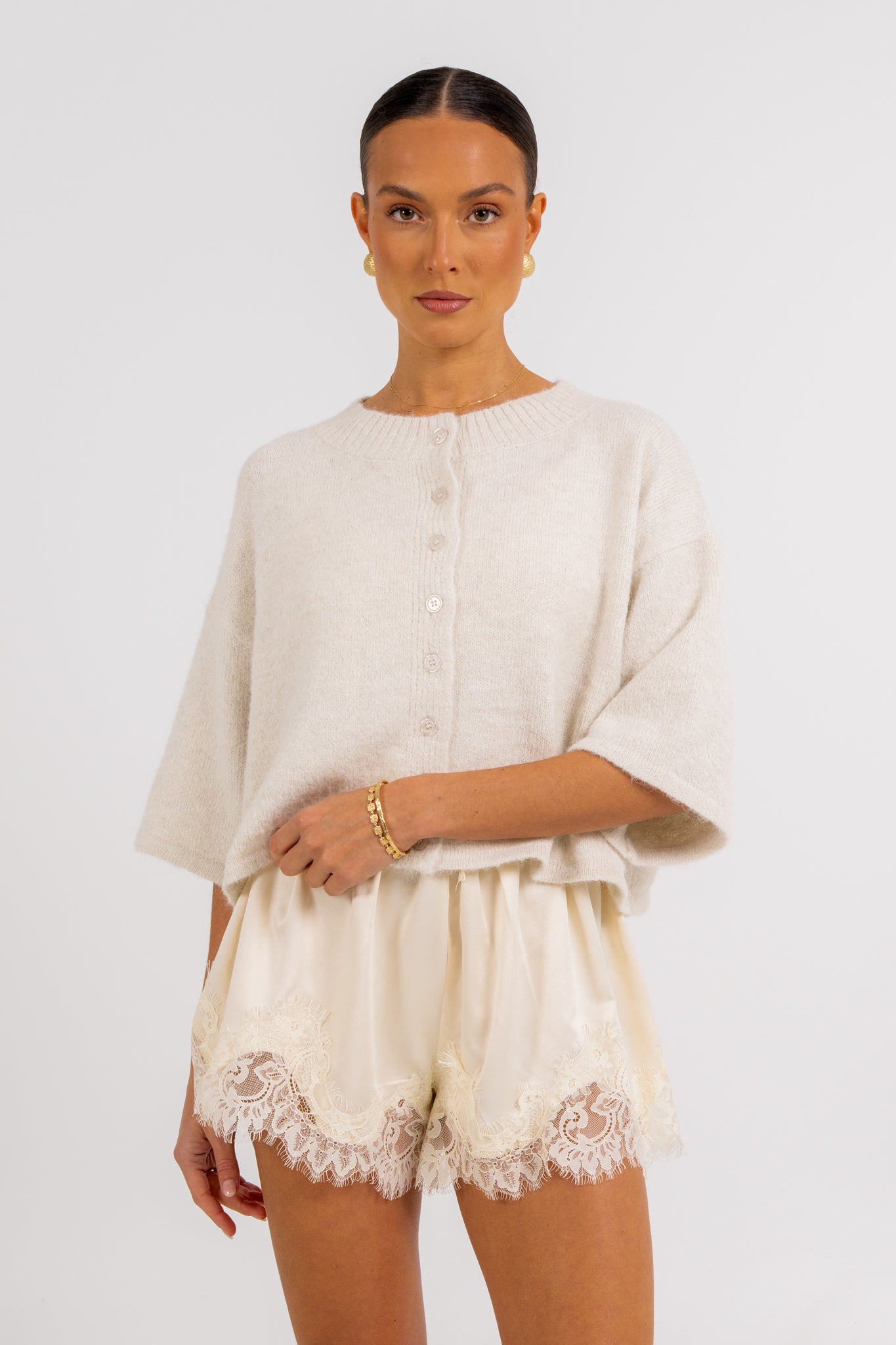 Dallas Cardigan Oatmeal