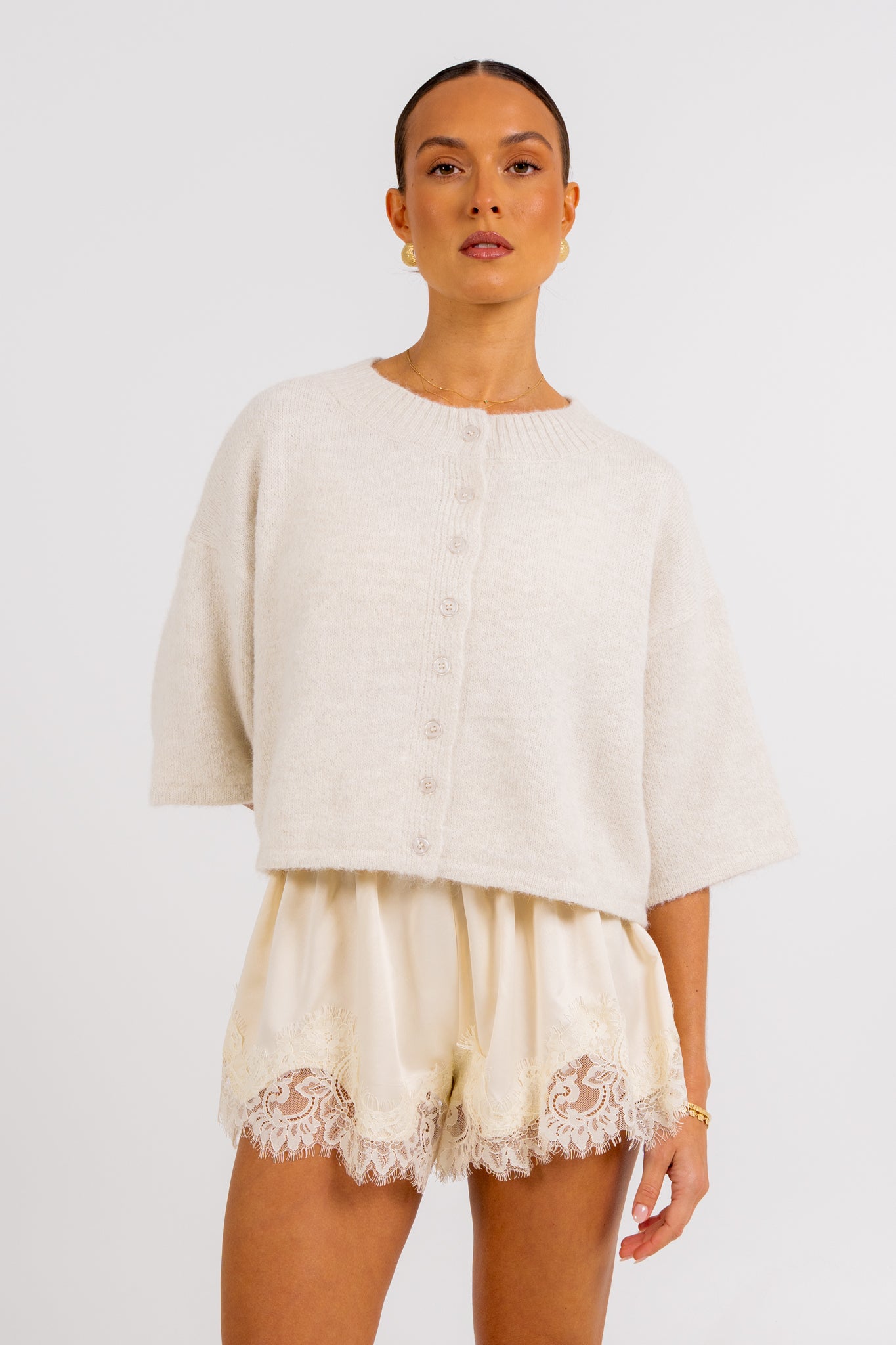 Dallas Cardigan Oatmeal