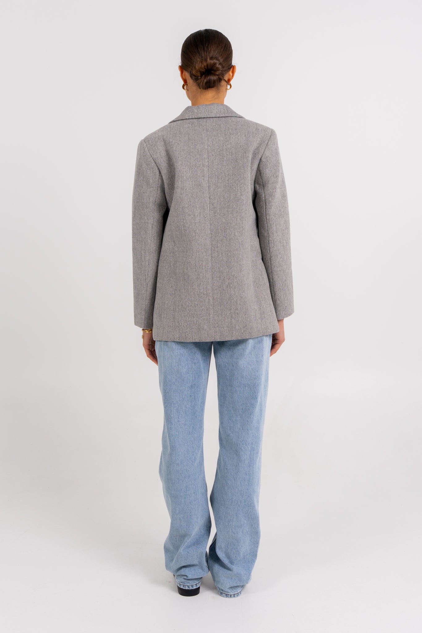 Mila Blazer Charcoal