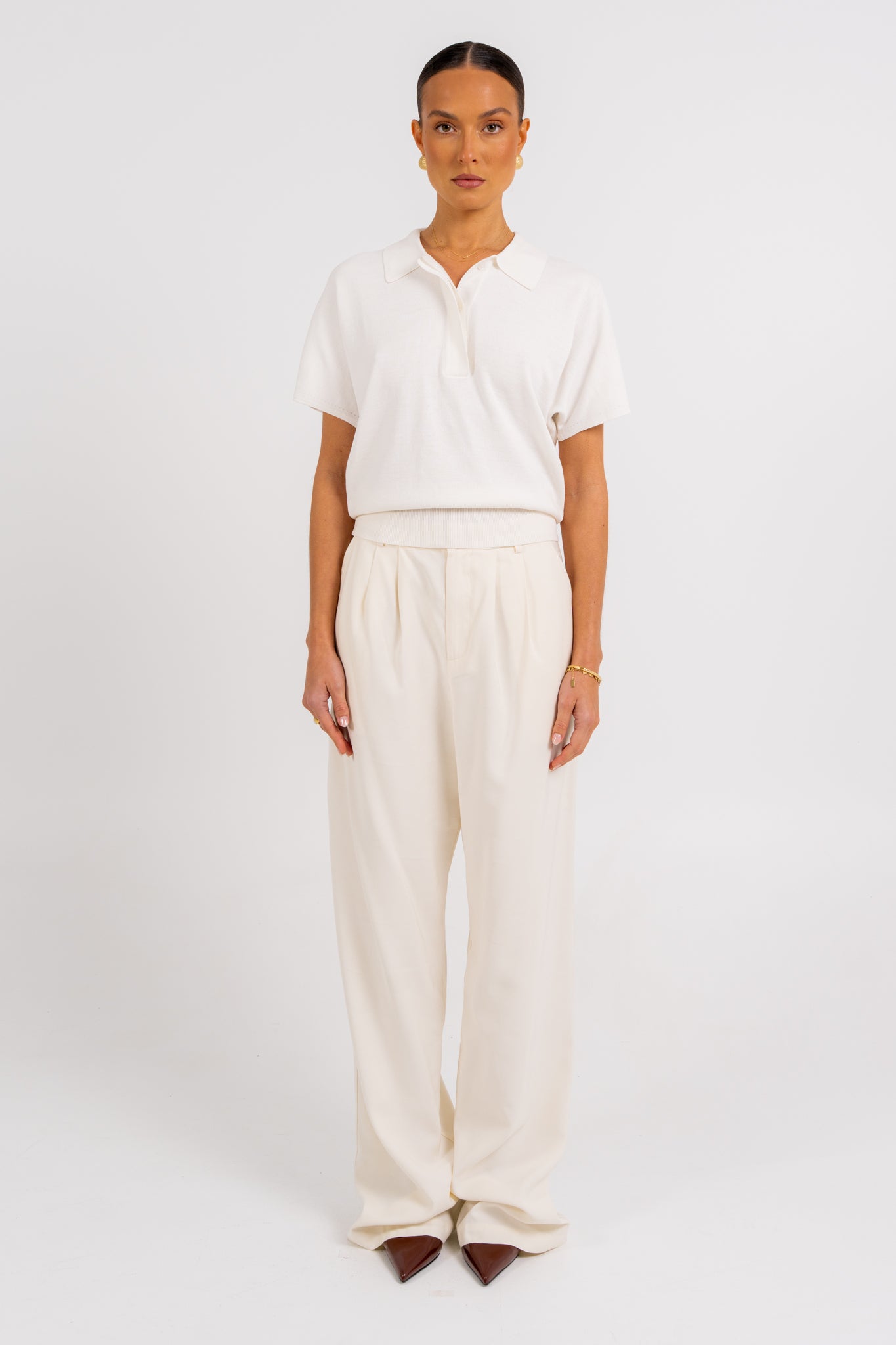 PRE ORDER Mayda Tailored Pants Bone