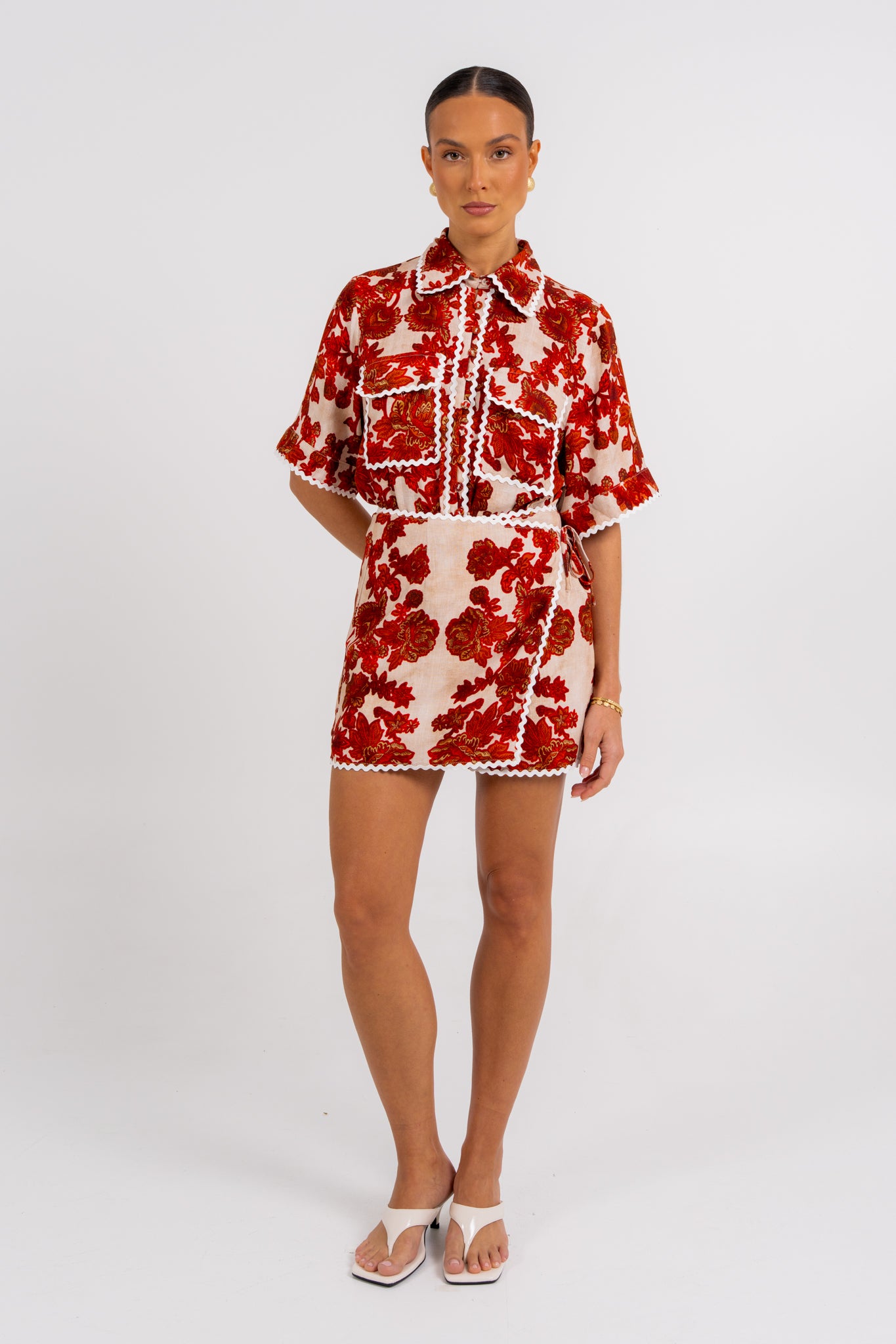 Ivy Mini Skirt Avenelle Print