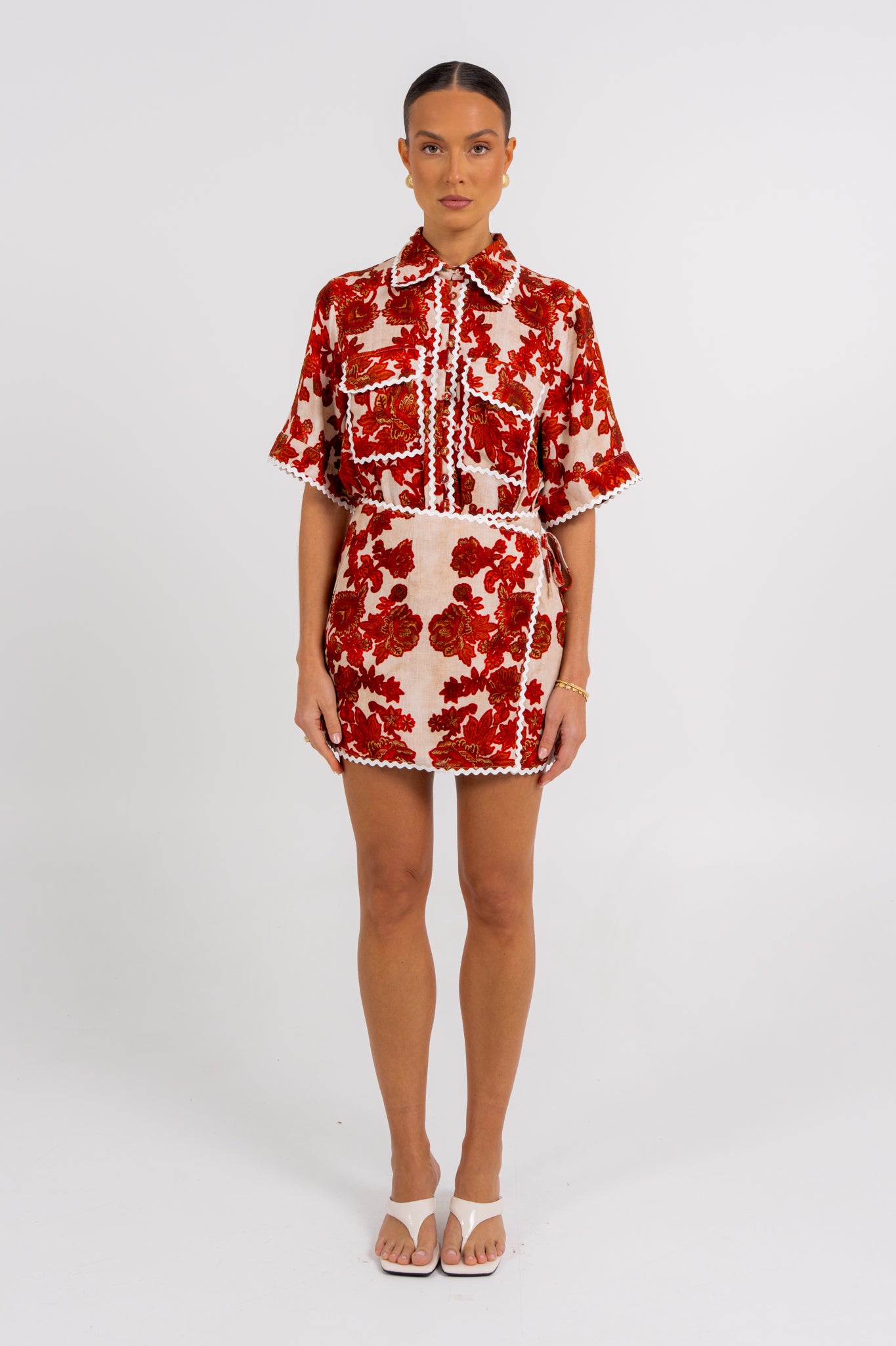 Ivy Mini Skirt Avenelle Print