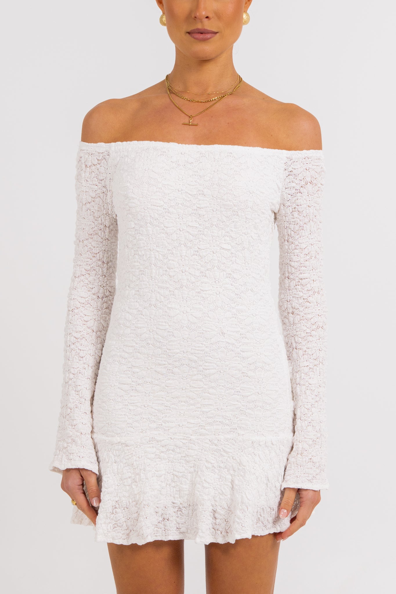 Stella Mini Dress White