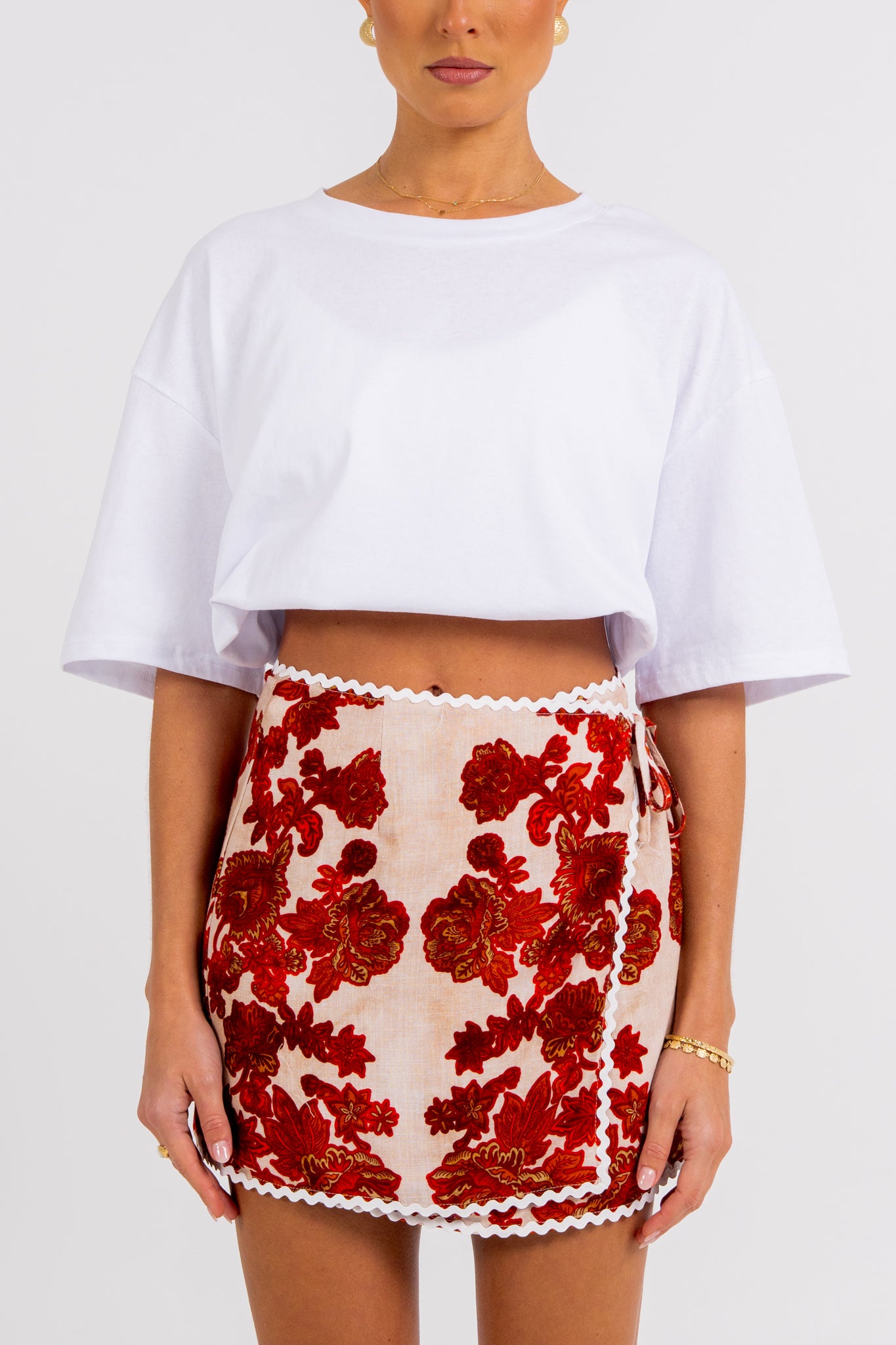 Ivy Mini Skirt Avenelle Print