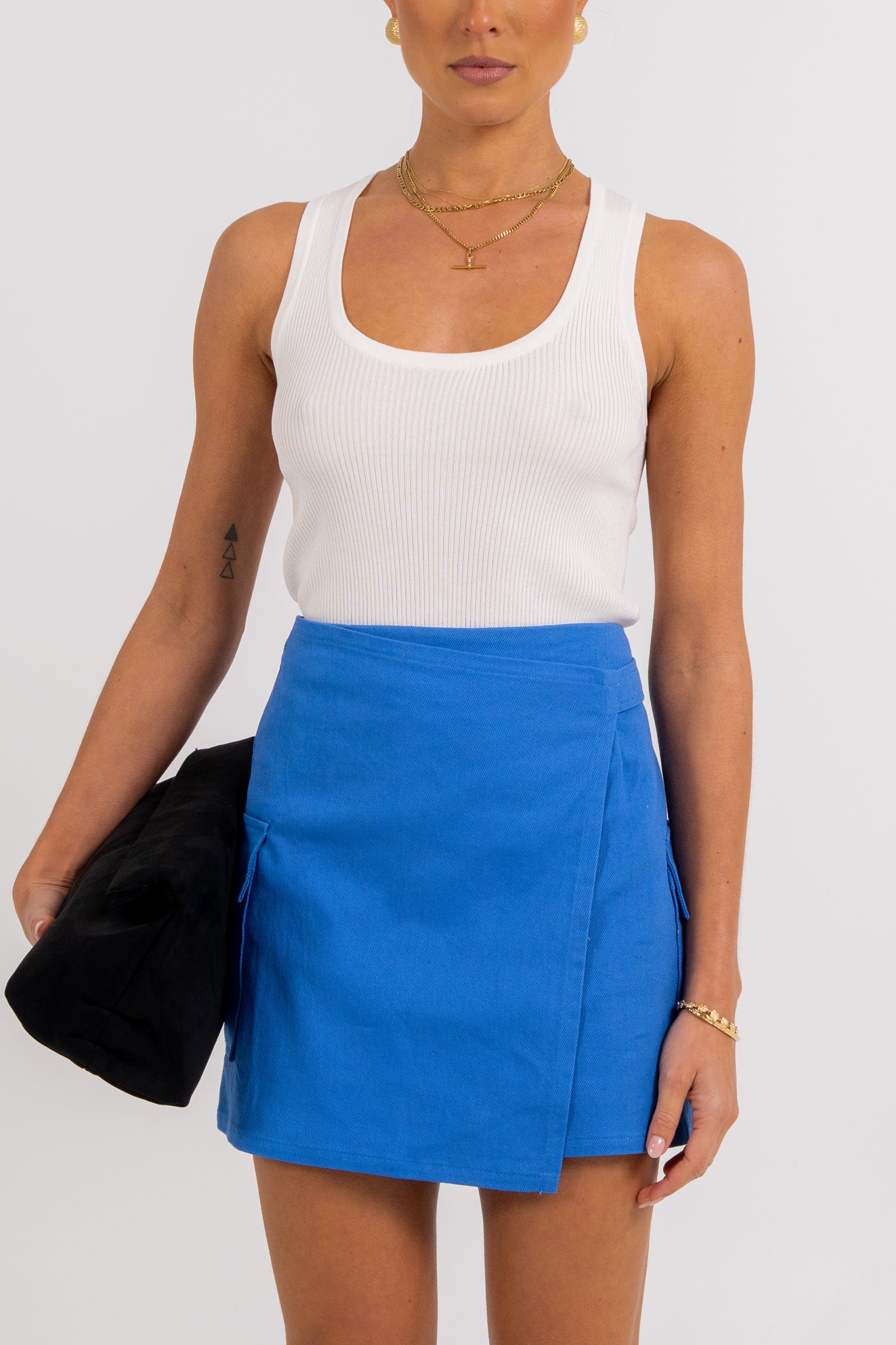 Valtos Skirt Cobalt Blue