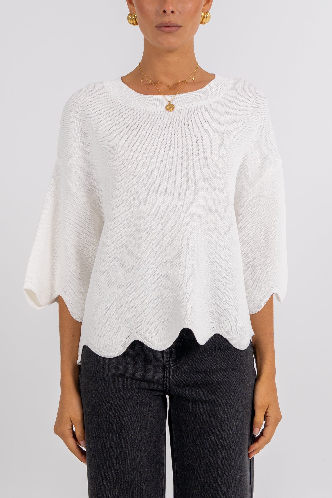 Eden Top White