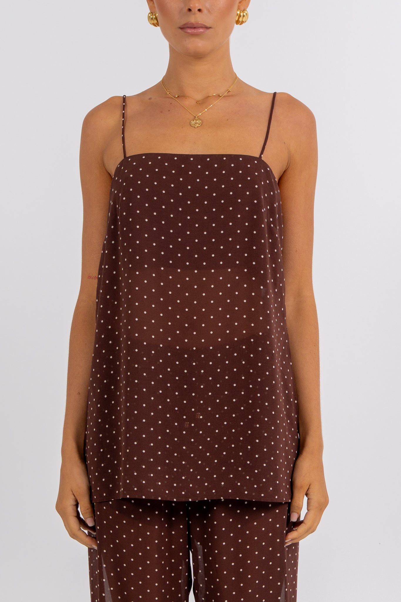 Briony Top Polka Dot