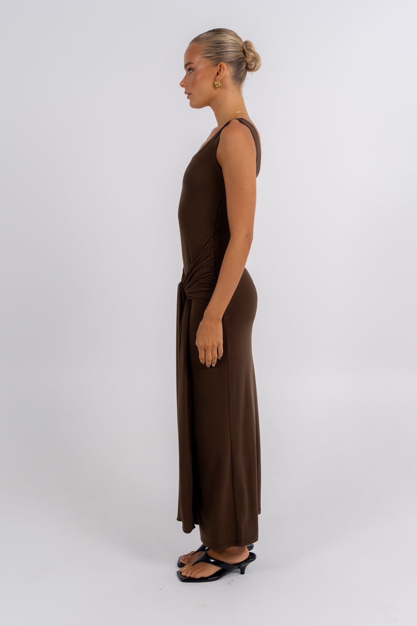 Juniper Maxi Dress Chocolate