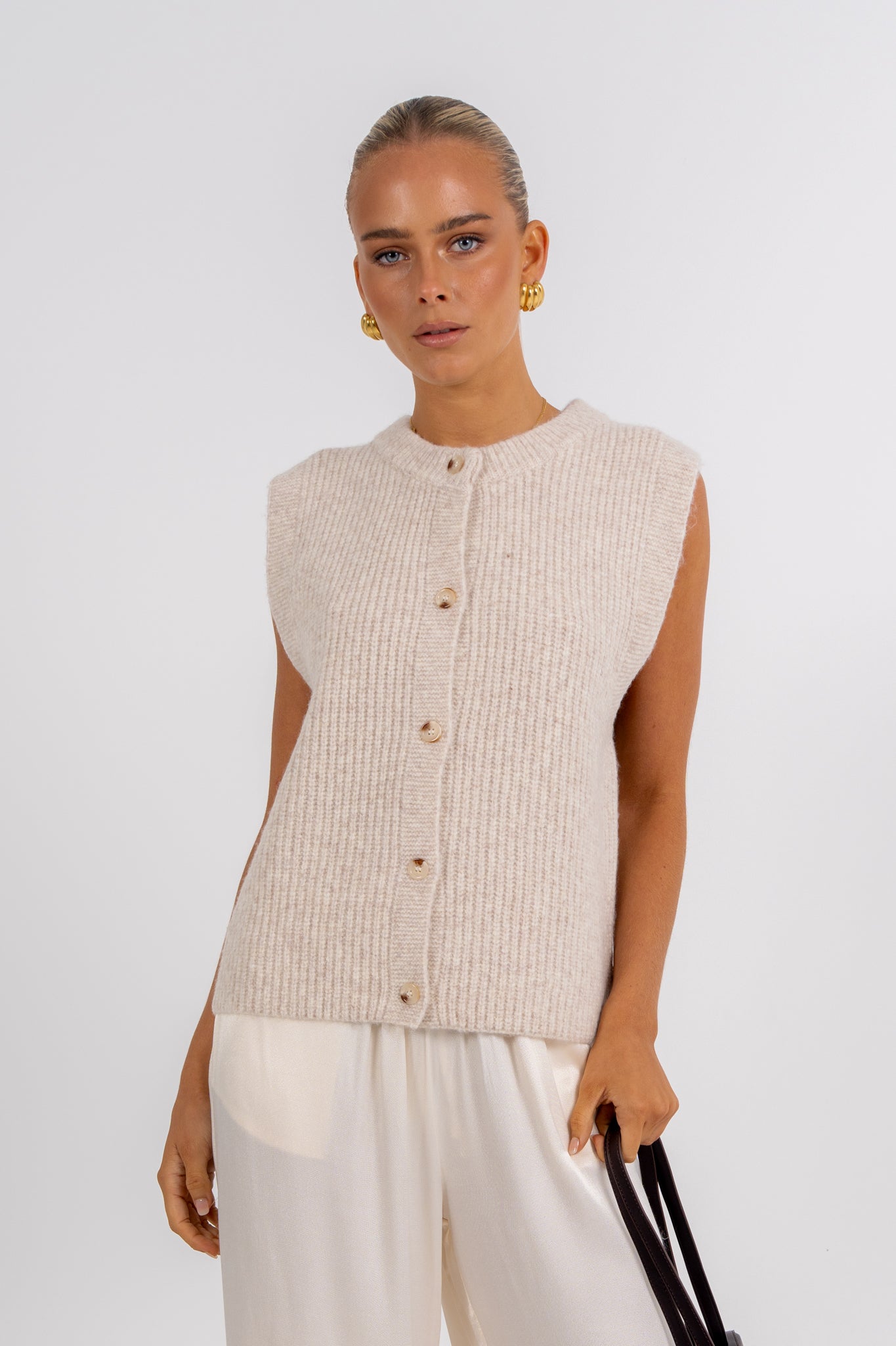 Louise Knit Oatmeal