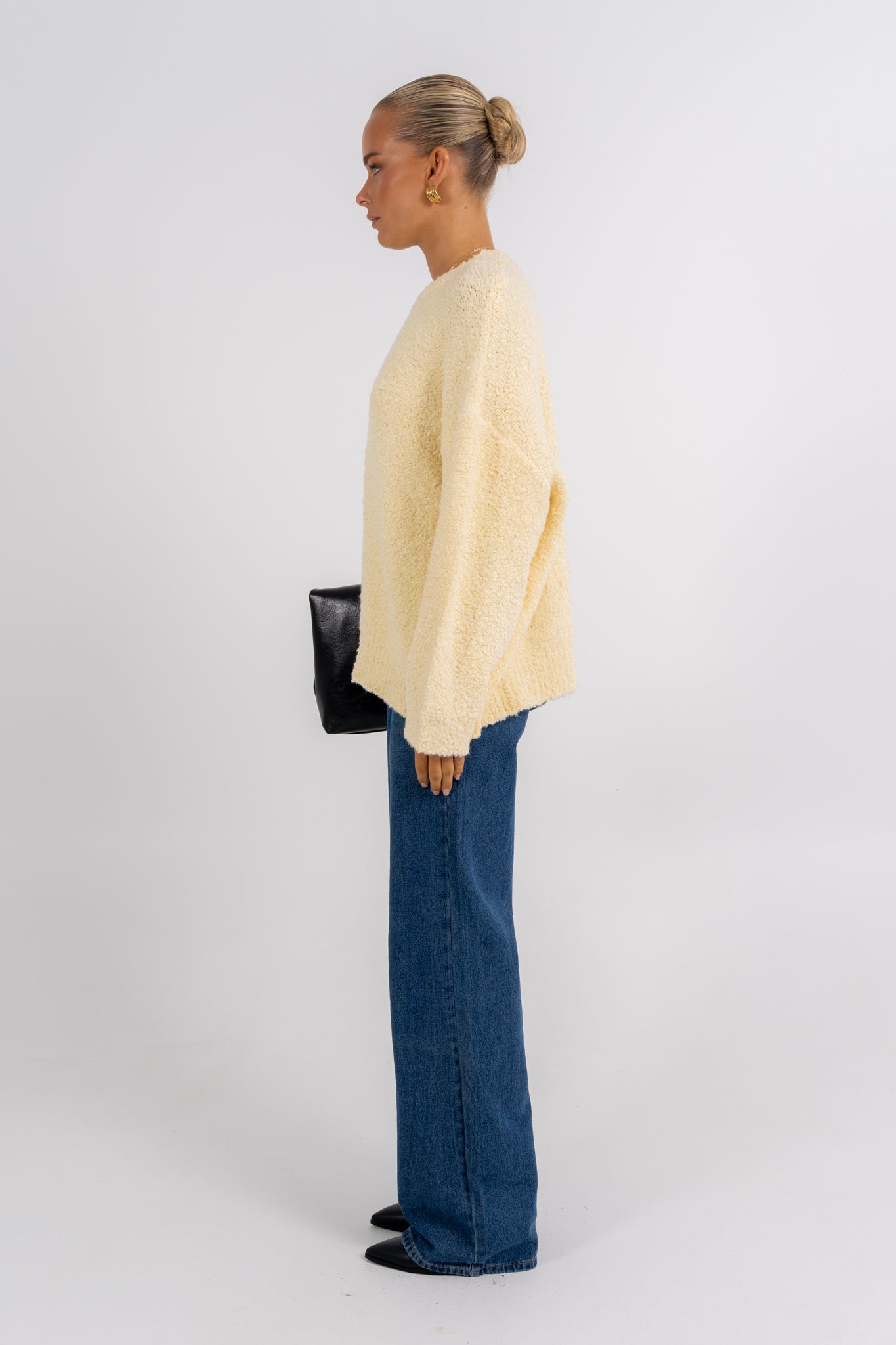 Bobbie Knit Jumper Lemon