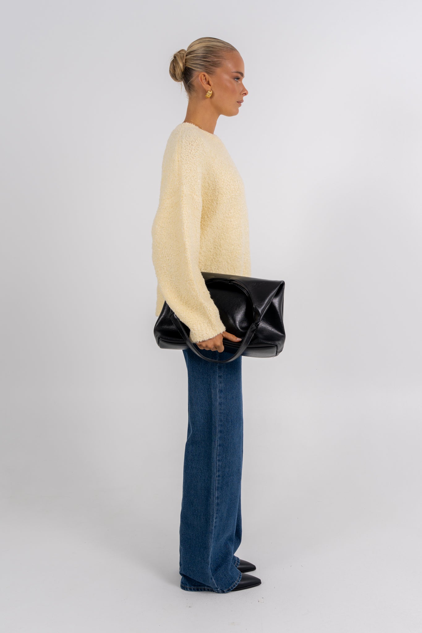 Bobbie Knit Jumper Lemon