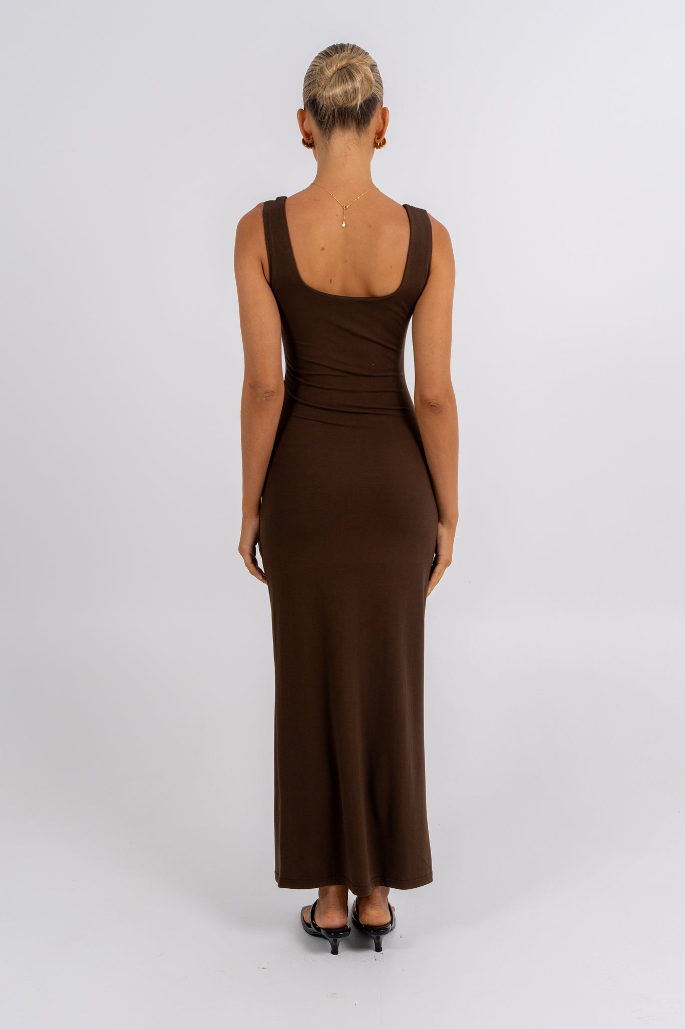 Juniper Maxi Dress Chocolate