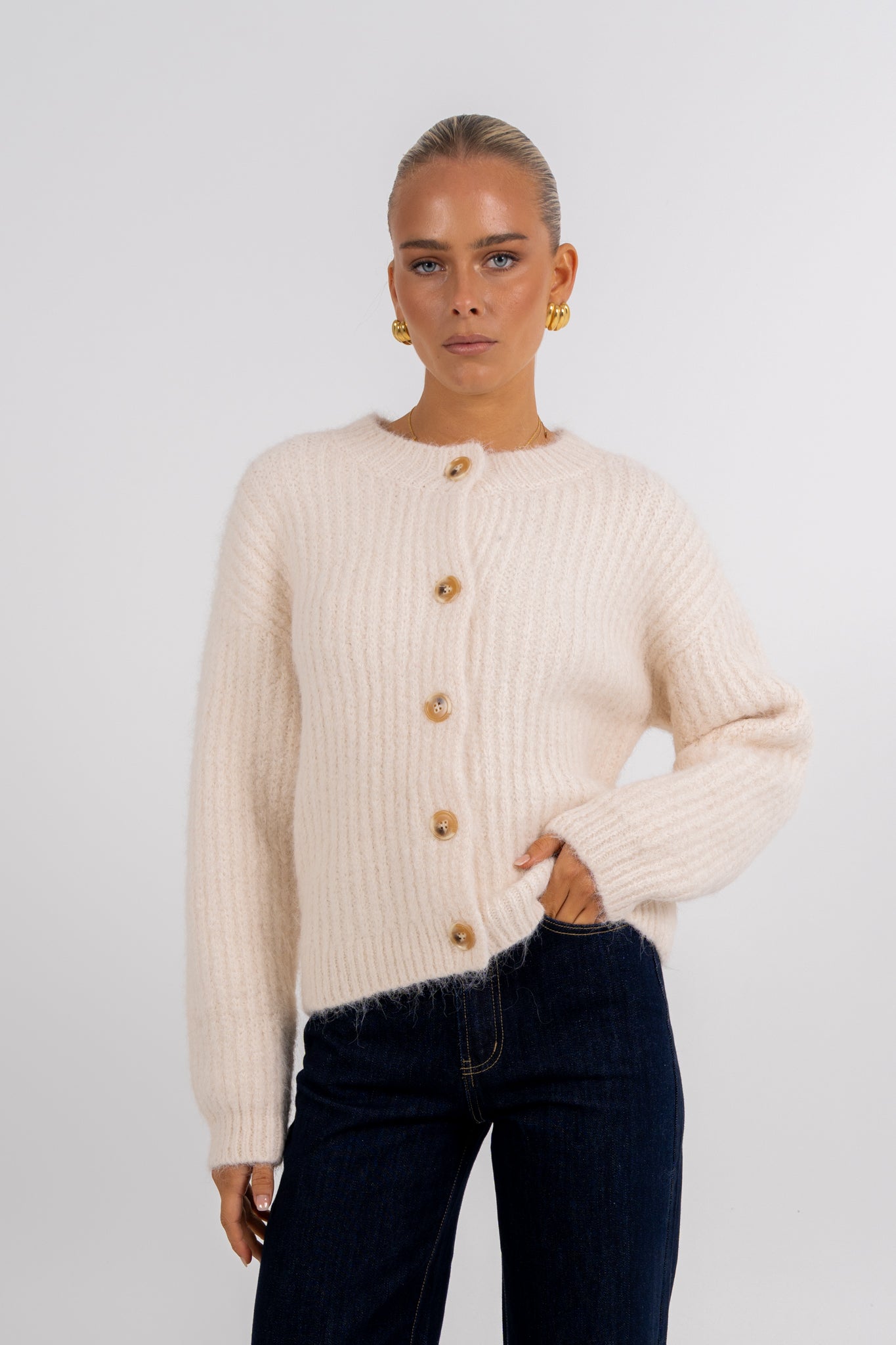 Ruby Cardigan Cream