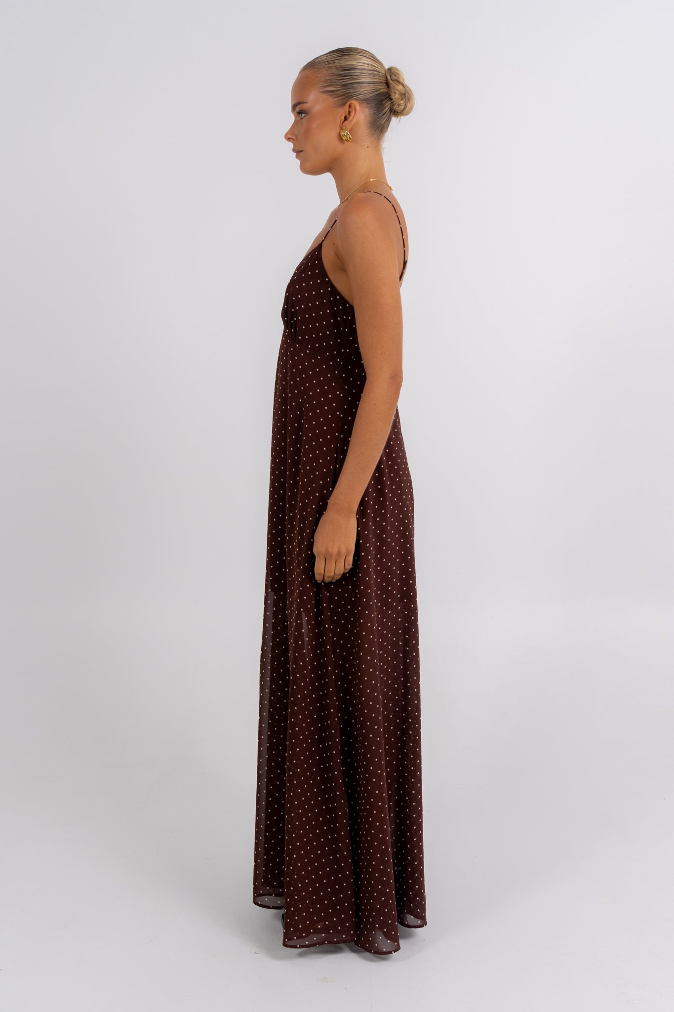 Chloe Maxi Dress Polka Dot