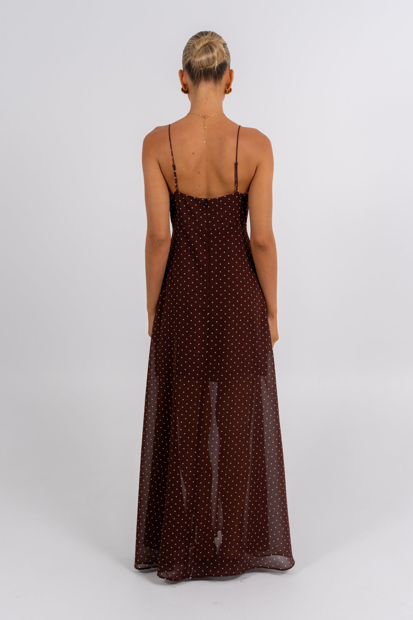 Chloe Maxi Dress Polka Dot