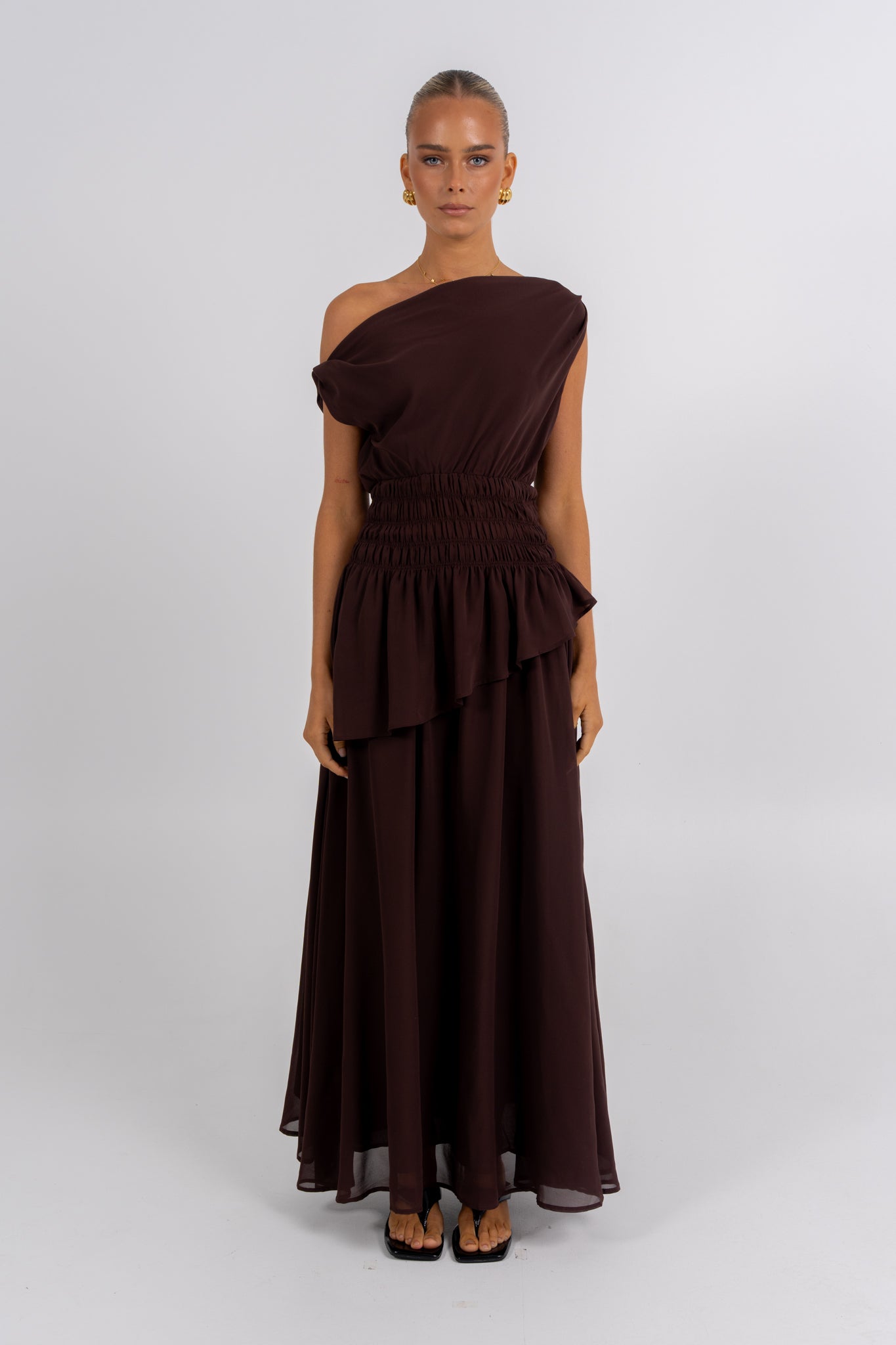 Ulah Maxi Skirt Chocolate