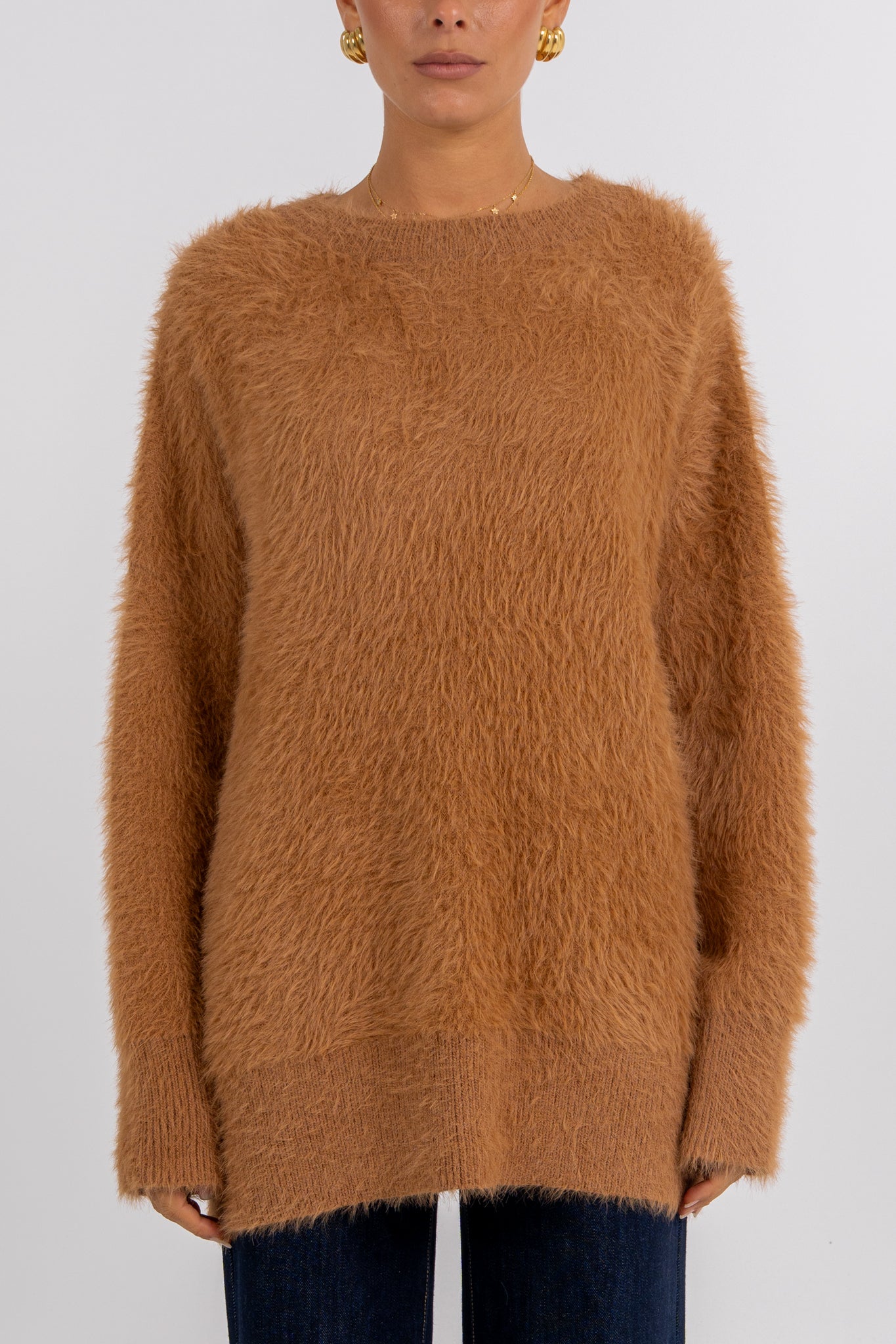 Willow Knit Jumper Tan