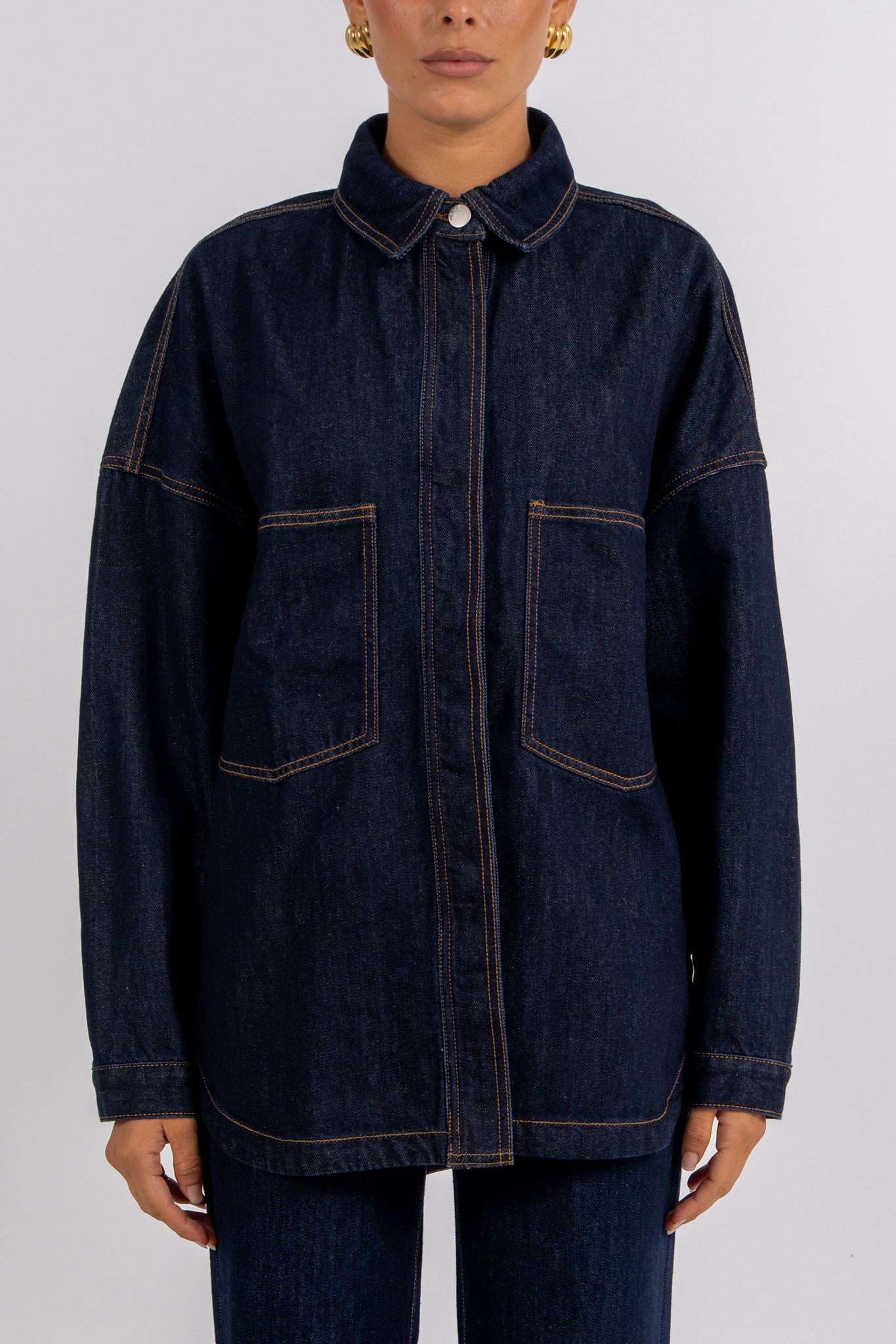 Ilou Denim Shirt Indigo