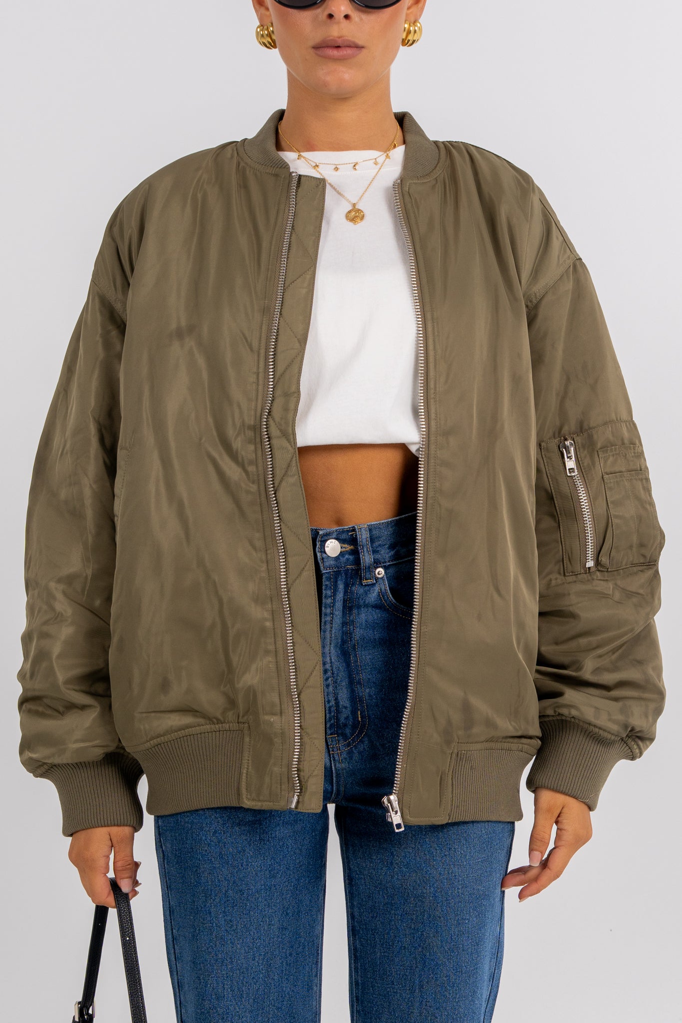 Estar Bomber Jacket Khaki
