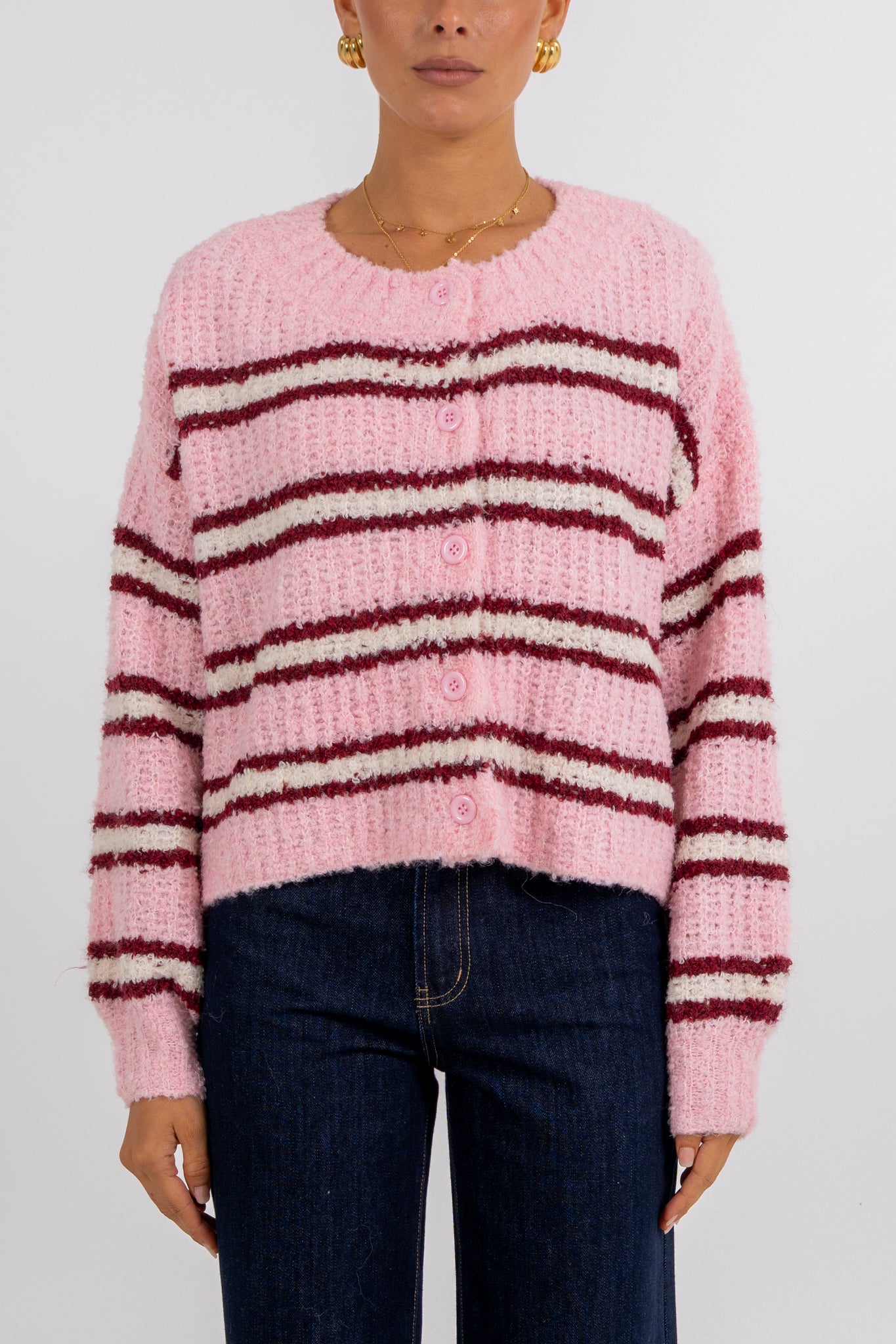 Ozelia Cardigan Pink
