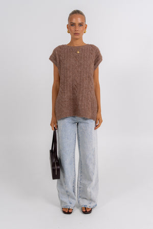 Xandra Knit Mocha